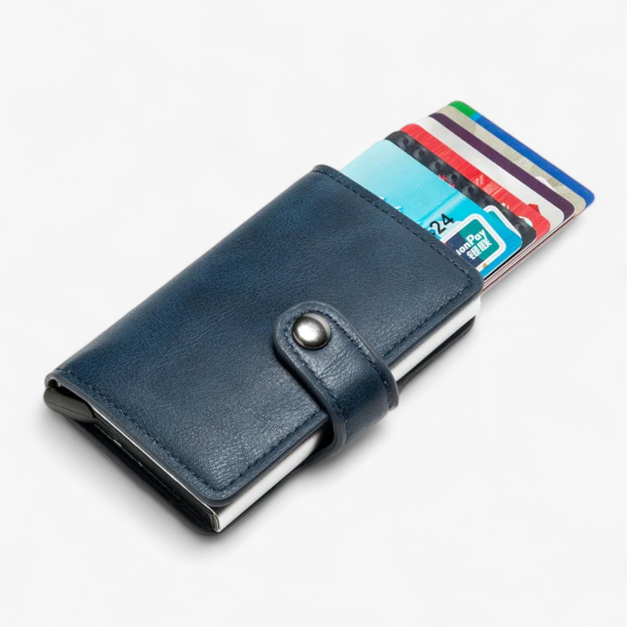 RFID-tegnebog Romeo™ – beskyt alle dine kort mod tyveri! - Mørkeblå - bags - {{ product_tags }