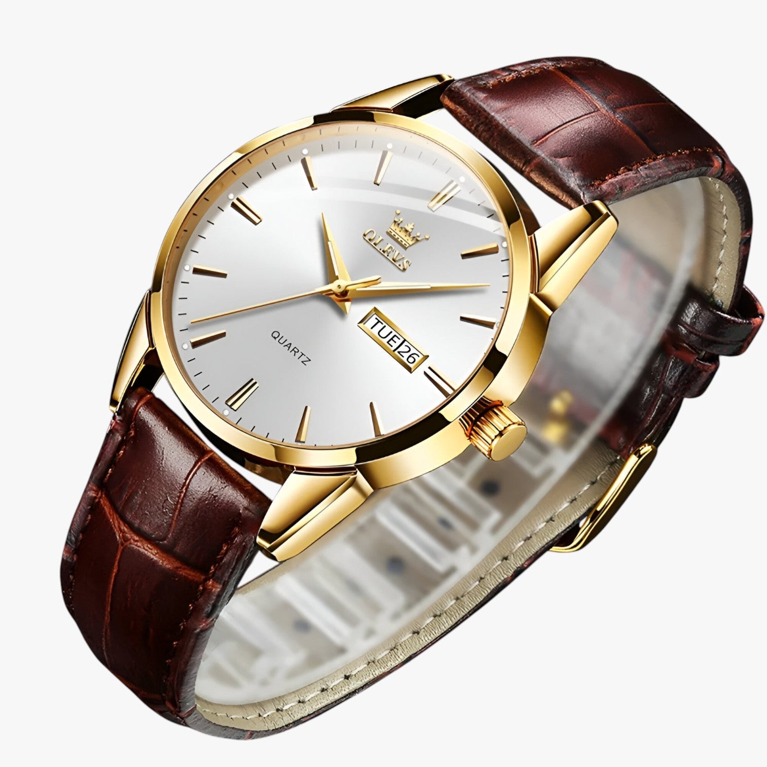 Antonio | Klassisk vandtæt læderur - - watches - {{ product_tags }