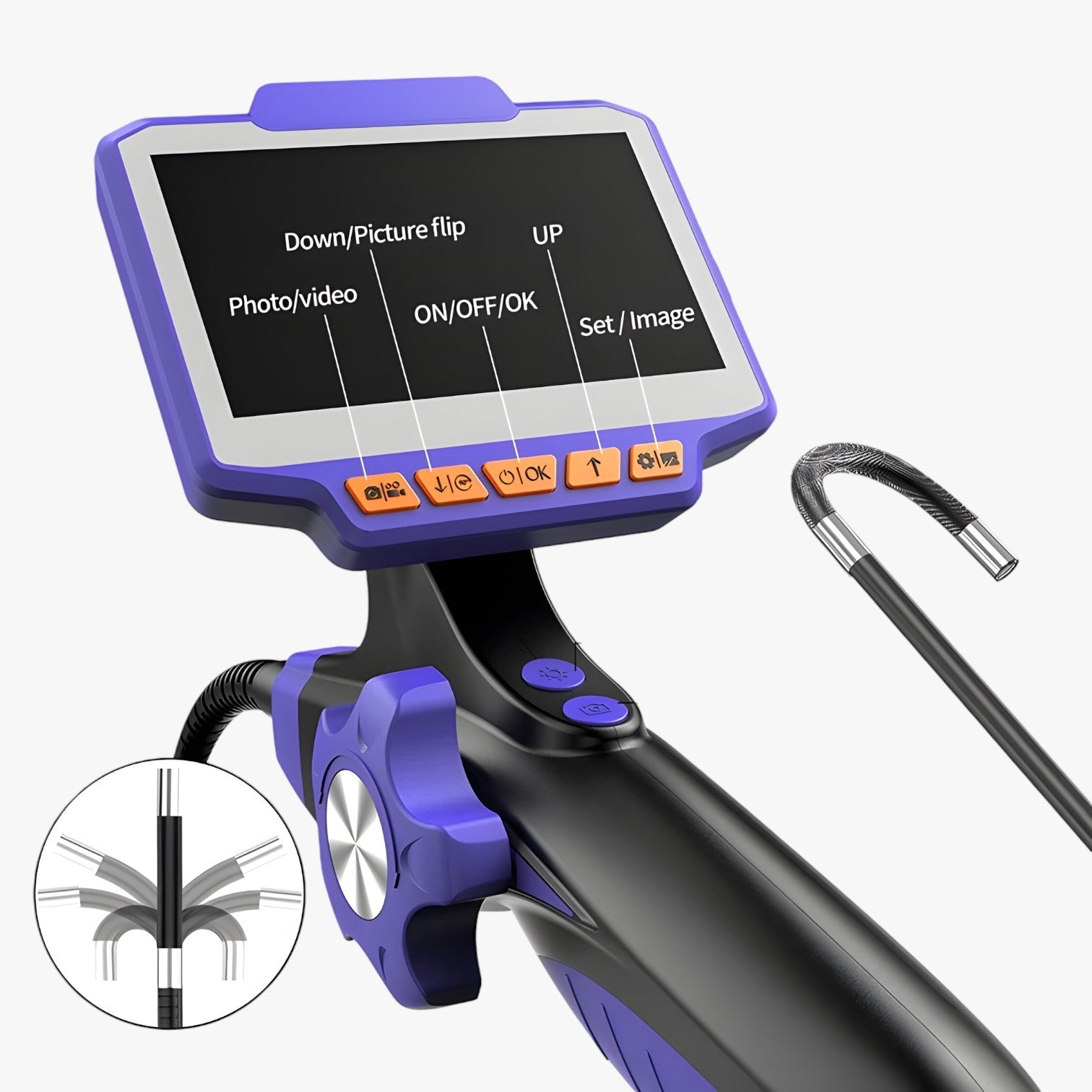 Dimitri | Klar Udsigt - Fleksibel 1080P Inspektionskamera til Præcisionsarbejde - - gadgets - {{ product_tags }
