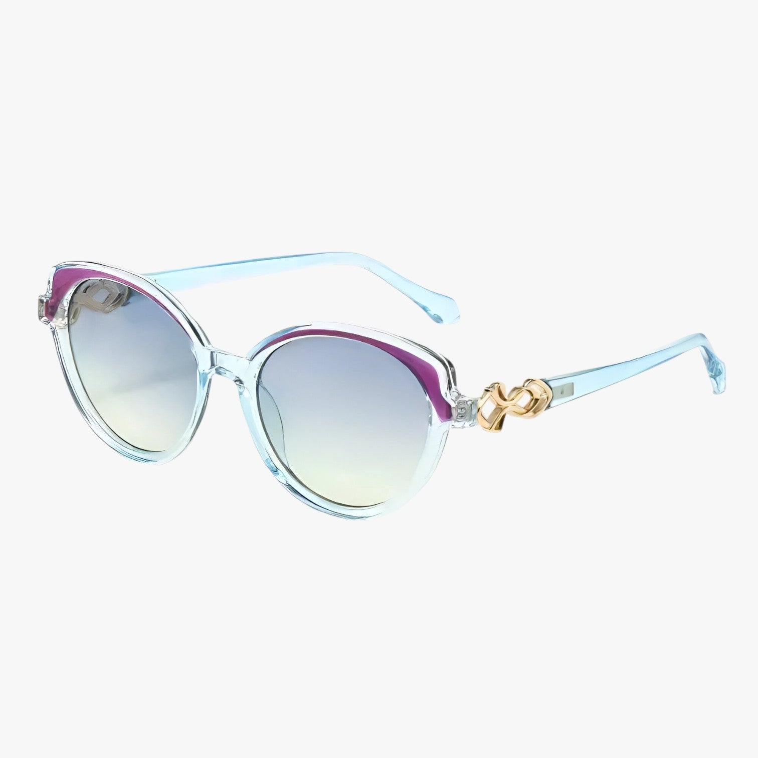 Ximena | Vintage cat eye solbriller til kvinder UV400 - LH5685-Blå - women's fashion - {{ product_tags }