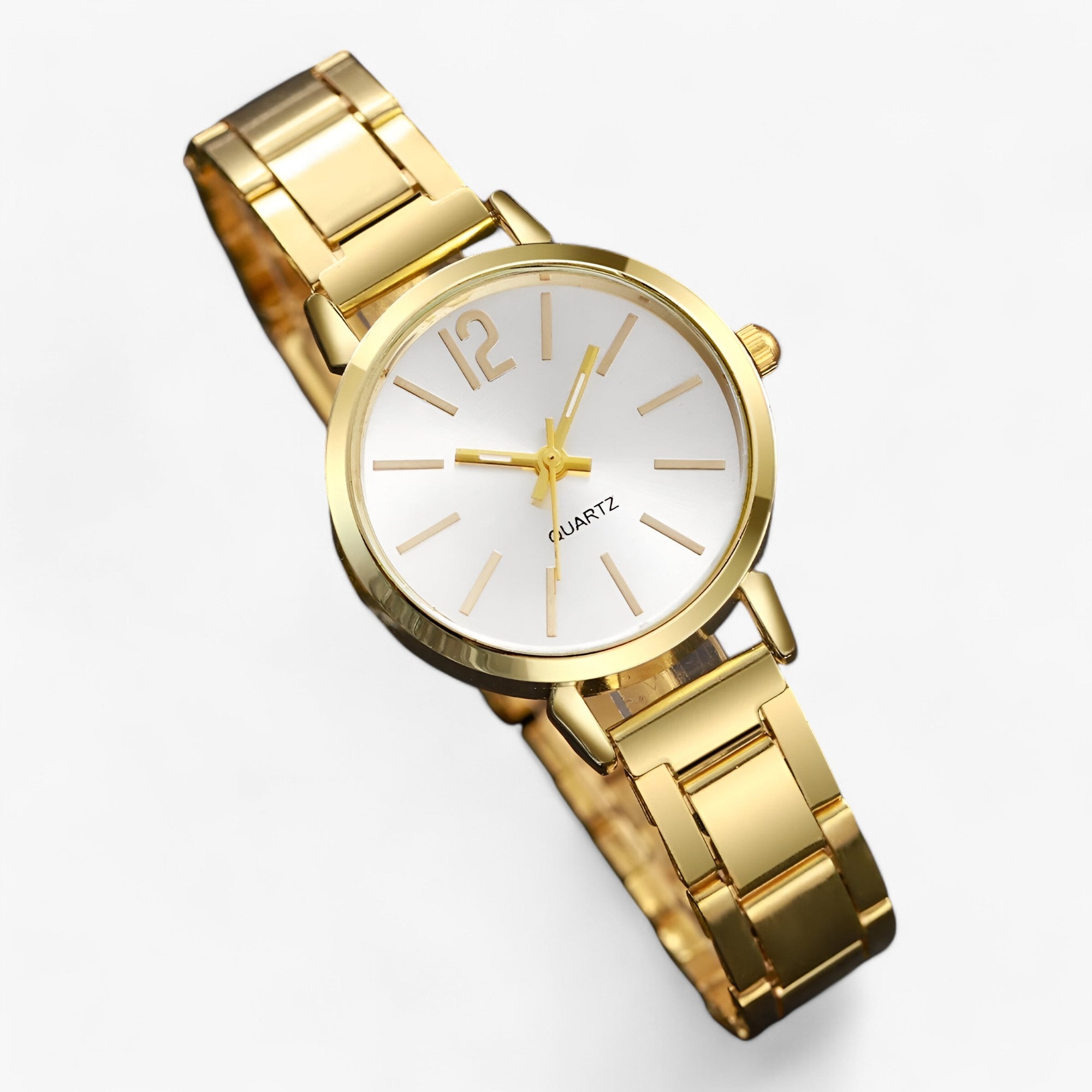 Lorena | Elegant dameur sæt - Stylet rustfrit stål & armbånd - - watches - {{ product_tags }