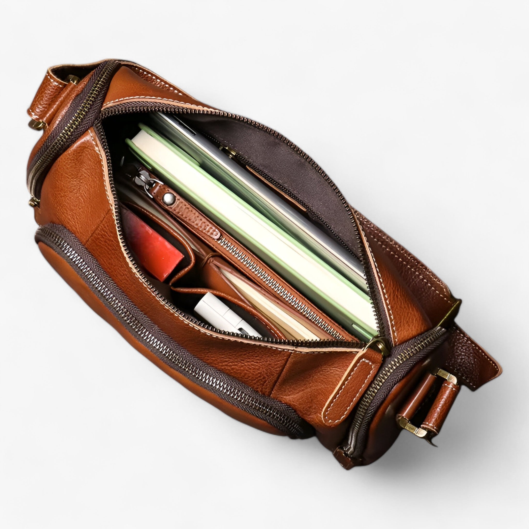 Benjamin | Vintage Skuldertaske - Elegant og multifunktionel - - bags - {{ product_tags }