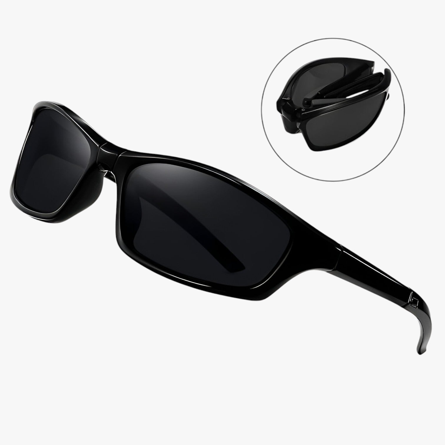 Deven | Sammenklappelige sportsolbriller – letvægts og anti-refleks - - Deven | Sammenklappelige sportsolbriller – letvægts og anti-refleks- €25 - {{ product_tags }