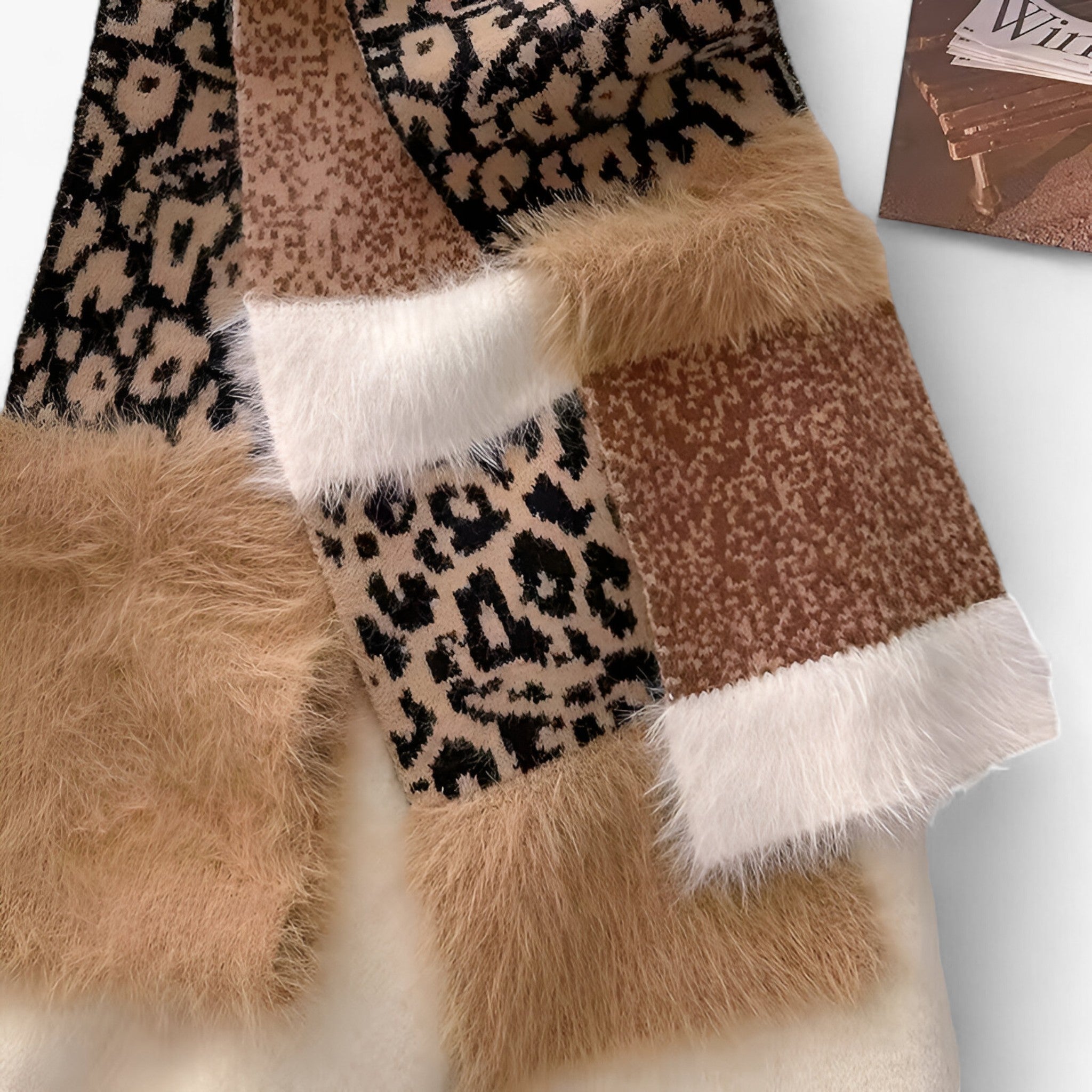 Leonie | Leopard Breisjaal – Varm og Stilfuld Må-have - - women's fashion - {{ product_tags }