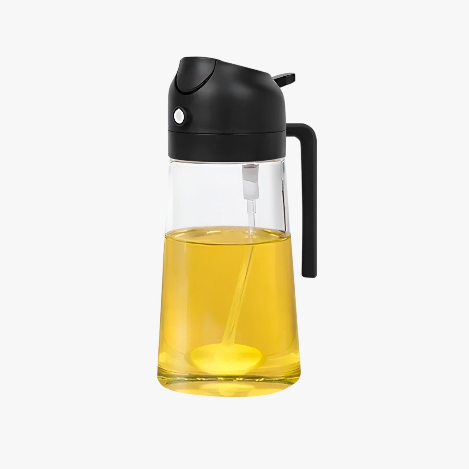 Elora | 2-i-1 Olie Spray & Gieter – Præcis dosering, mindre spild - Sort-Plastik-500ml - house & garden - {{ product_tags }