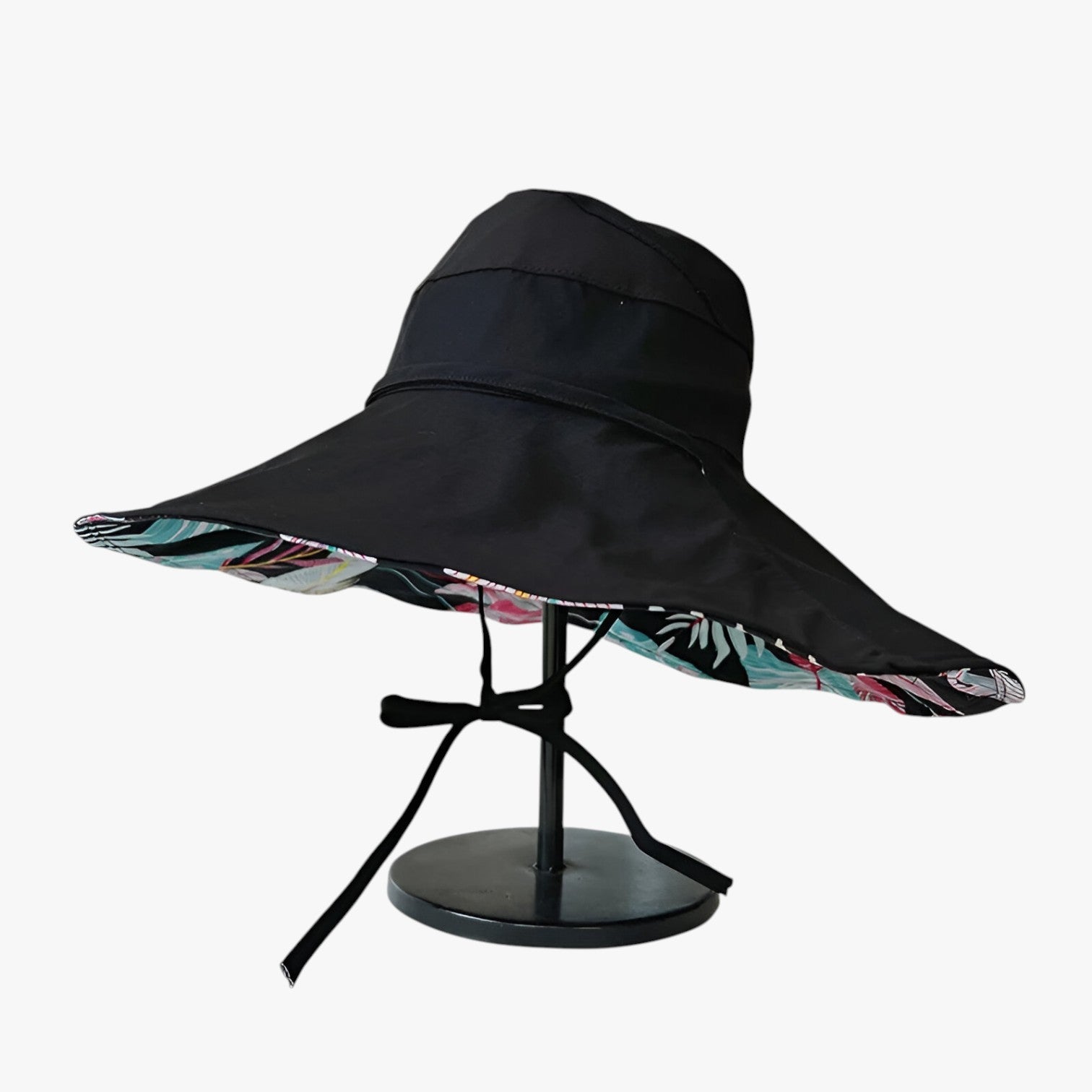 Marjorie | Sommerhat med bred skygge – Ultimativ UV-beskyttelse i Boho-look - Sort L - Marjorie | Sommerhat med bred skygge – Ultimativ UV-beskyttelse i Boho-look- €25 - {{ product_tags }