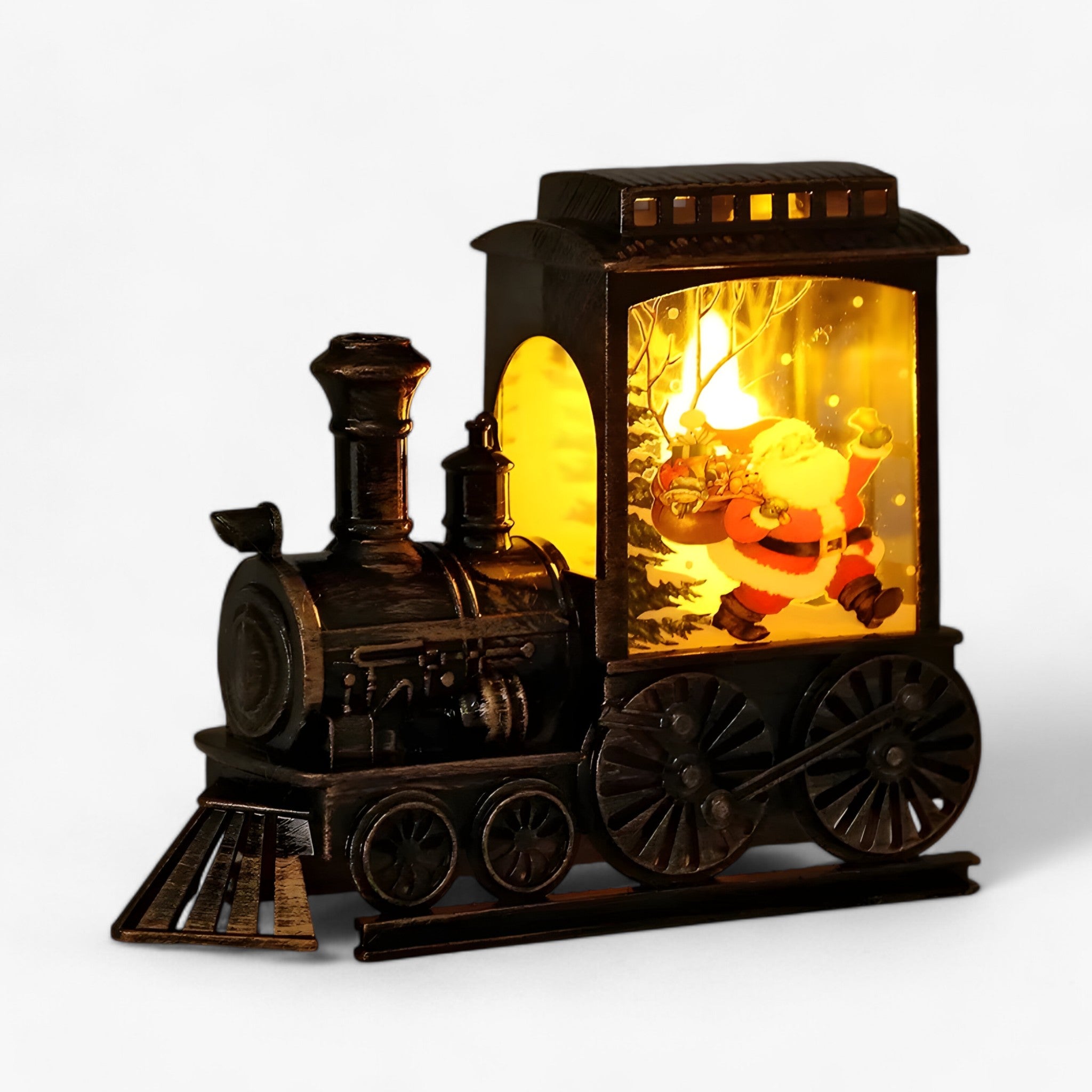 Vintage Zügen Lamper | Bærbare Batterilamper - Festlig Jul- og Festdekoration - Jultomte 1 +1 GRATIS - christmas - {{ product_tags }