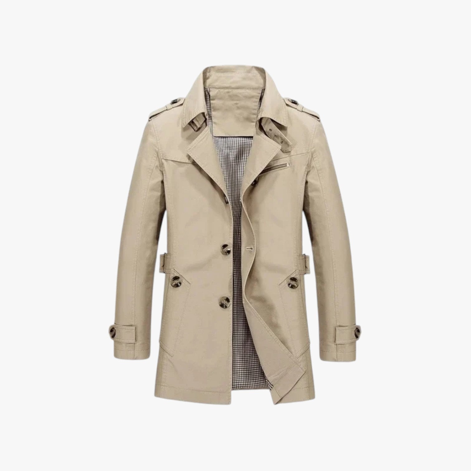 Henry | Lang mandejakke - Casual stil og beskyttelse til overgangsperioden - - Henry | Lang mandejakke - Casual stil og beskyttelse til overgangsperioden - €25 - {{ product_tags }