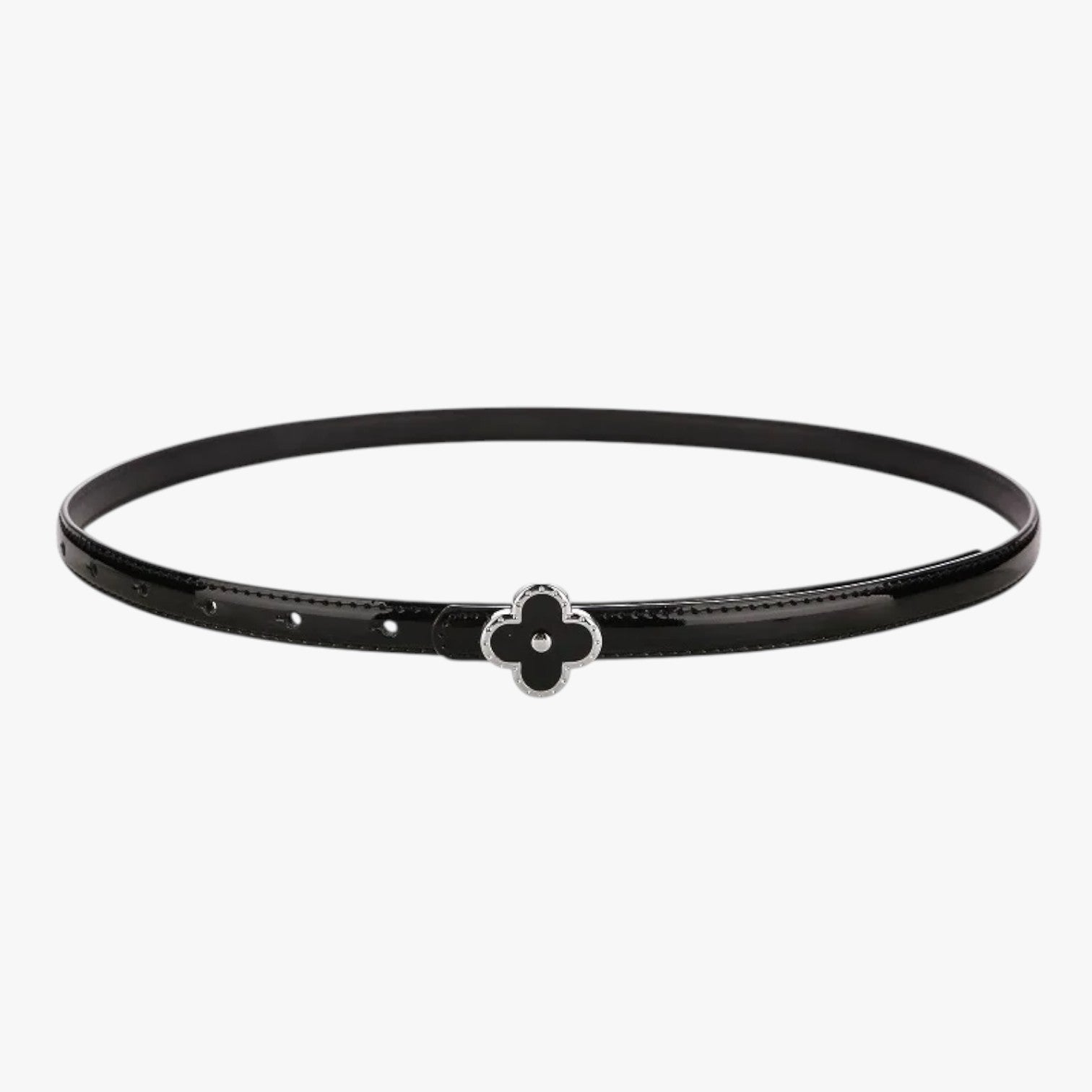 Lilly | Tynd talje i ægte læder til elegante outfits - sort 100cm - Lilly | Tynd talje i ægte læder til elegante outfits - €25 - {{ product_tags }