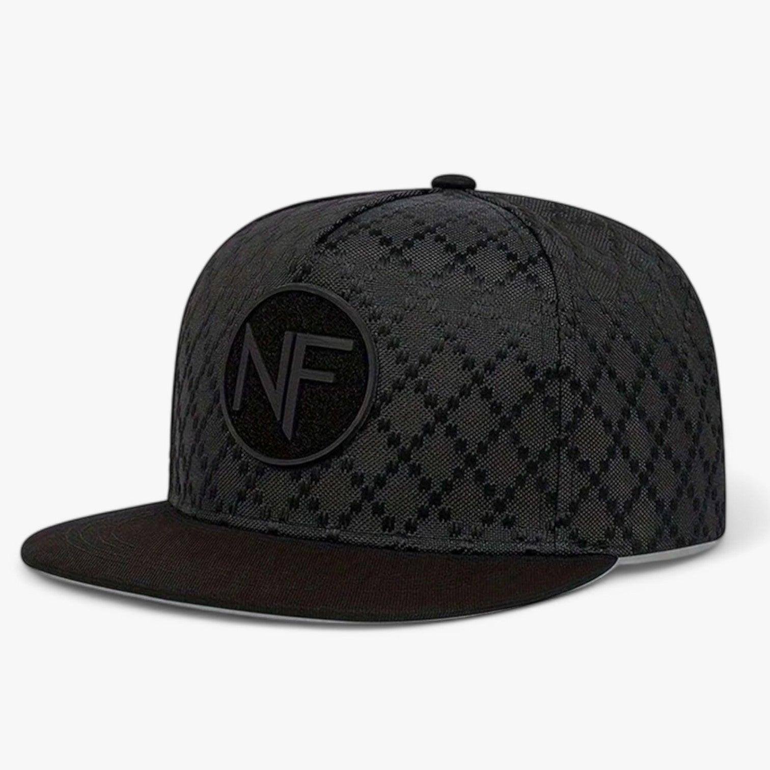 Mael | Stilig NF Snapback – Justerbar & UV-beskyttende - Sort - men's fashion - {{ product_tags }