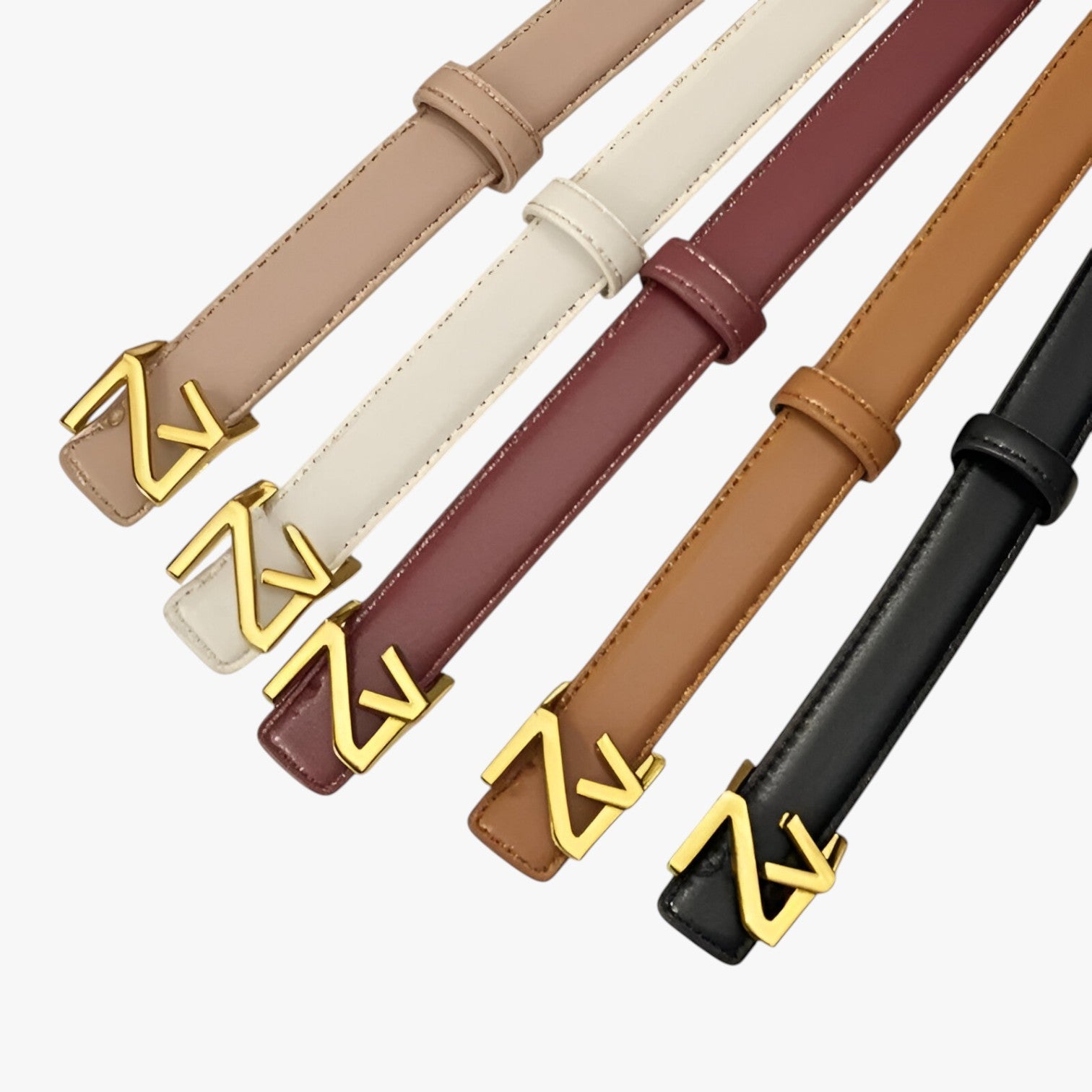 Liliana | Elegant damebælte med ZV spænde - - women's fashion - {{ product_tags }