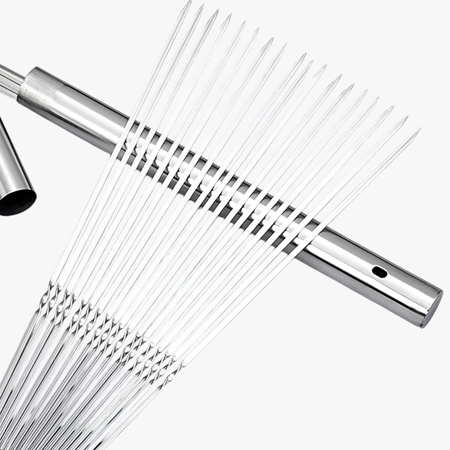 Gavin | 15 stk rustfrit stål BBQ-spidser – genanvendelige og perfekte til grillning - - Gavin | 15 stk rustfrit stål BBQ-spidser – genanvendelige og perfekte til grillning- €25 - {{ product_tags }