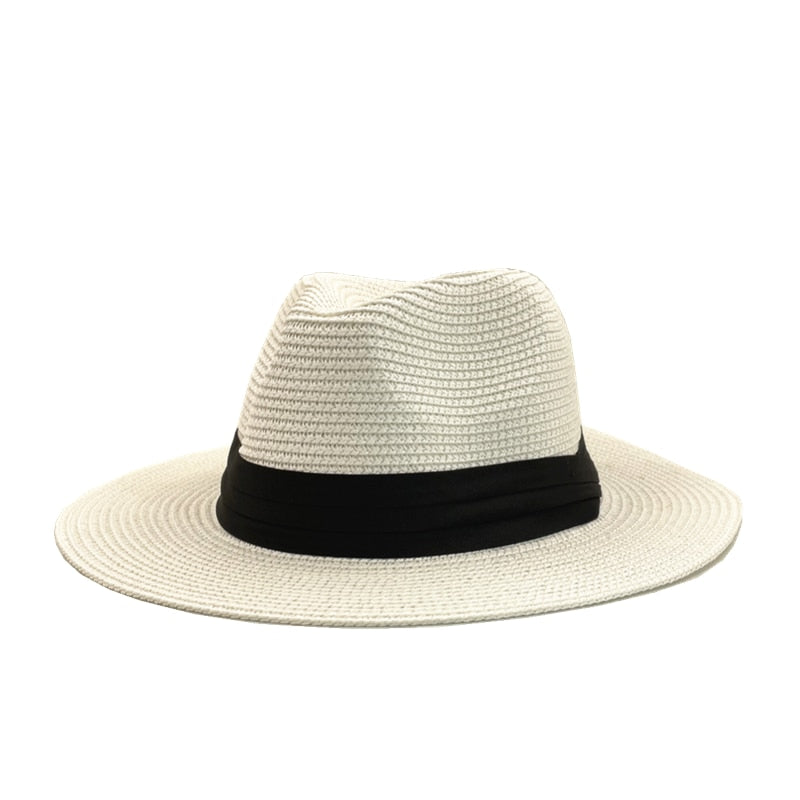 Panamansk stråhat - Hvid - women's fashion - {{ product_tags }
