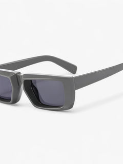 Luca | Y2K Designer Solbrille med Firkantet Stel Unisex