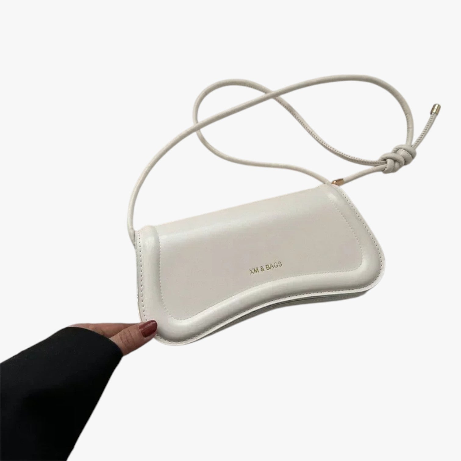 Natalie | Dameveske i Øko-Læder Elegant, Kompakt og Alsidig til Hverdagen - Hvid - Natalie | Dameveske i Øko-Læder Elegant, Kompakt og Alsidig til Hverdagen - €25 - {{ product_tags }