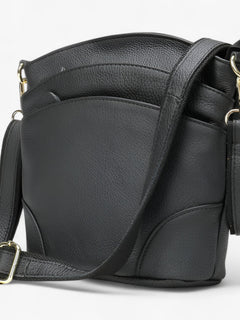 Echte Læder Crossbody Taske Dame