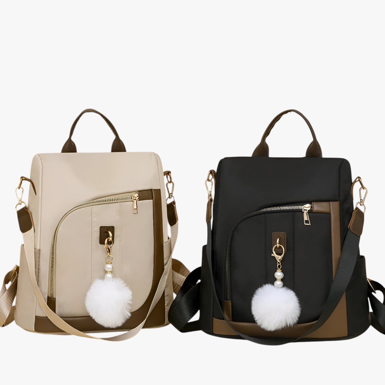 Vivian | Letvægts nylon rygsæk med stor kapacitet - - bags - {{ product_tags }