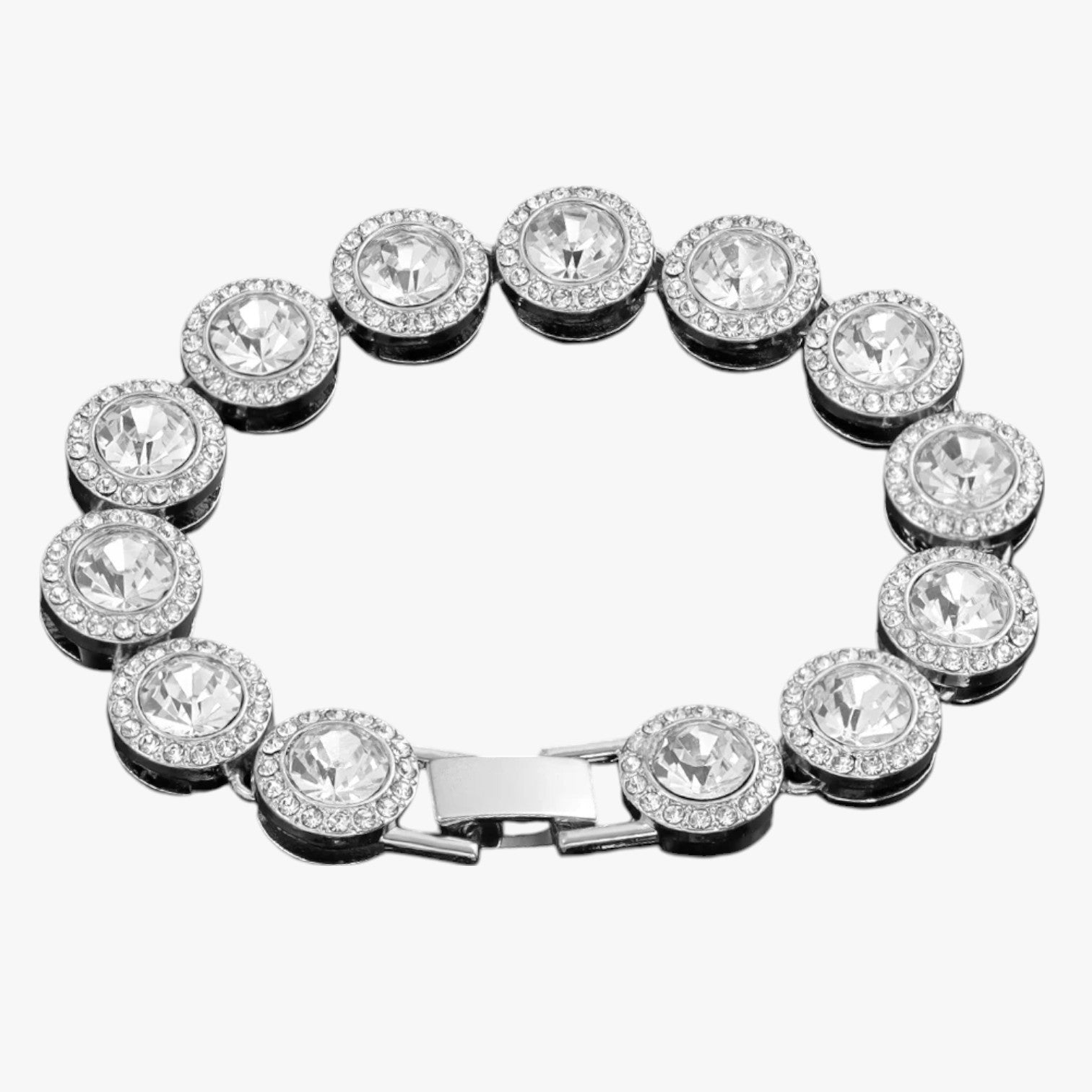 Emery | Tennisarmbånd med Hjerte- og Krystaldangler – Hip Hop Elegance til Enhver Lejlighed - Sølv 3 - Emery | Tennisarmbånd med Hjerte- og Krystaldangler – Hip Hop Elegance til Enhver Lejlighed - €25 - {{ product_tags }