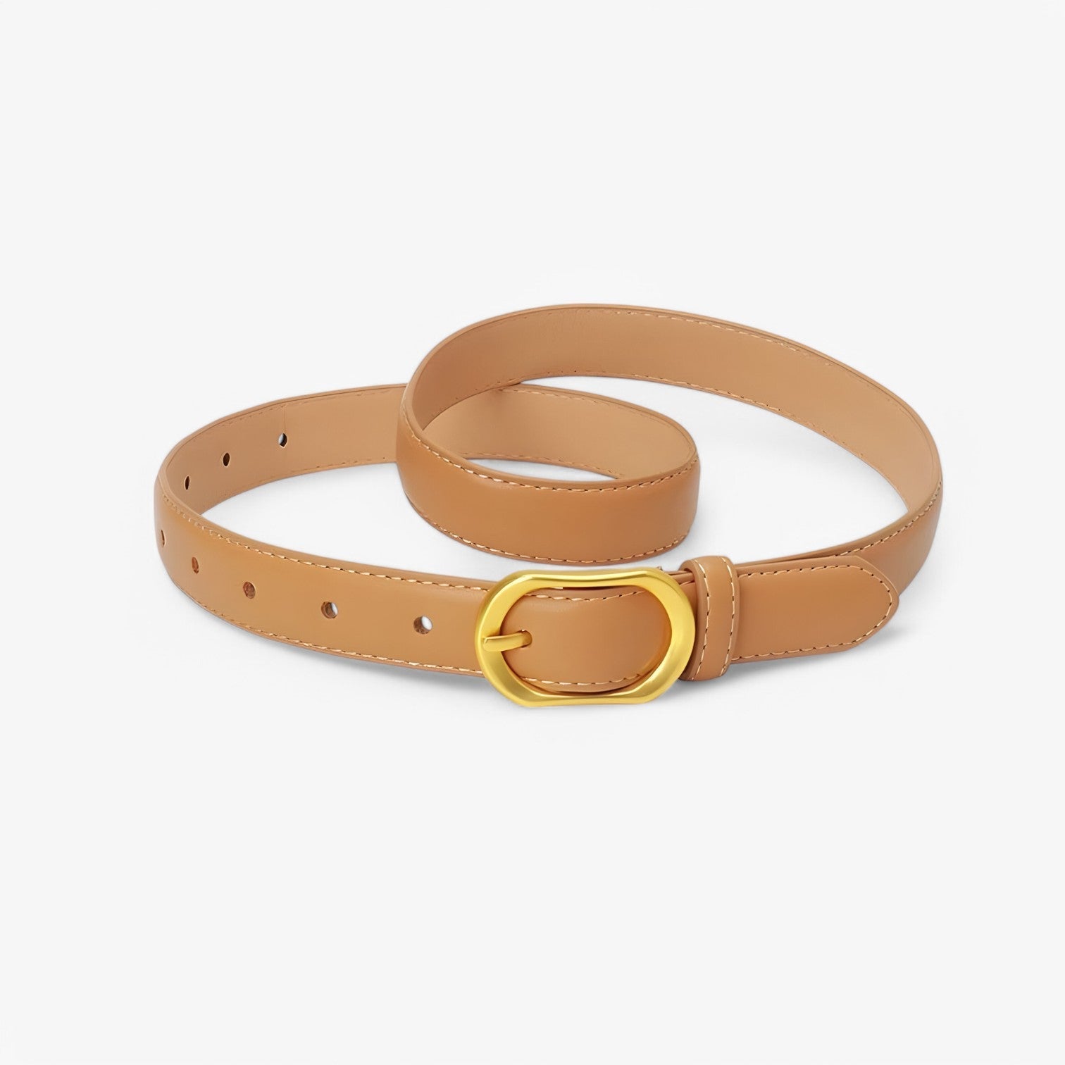 Antonella | Alsidig Designerbælte – Perfekt til Jeans & Kjoler - Khaki 103cm - women's fashion - {{ product_tags }