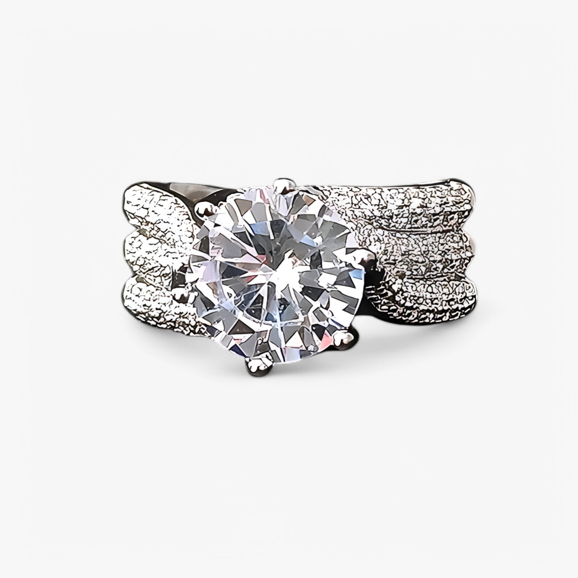 Gisele | Elegante Crystal Glow: Luksus vielsesring til kvinder - sølv - Gisele | Elegante Crystal Glow: Luksus vielsesring til kvinder - €25 - {{ product_tags }