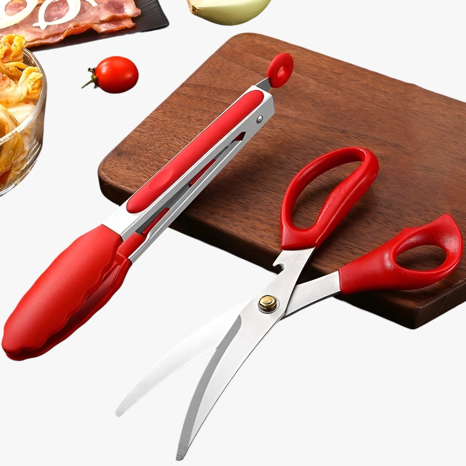 Rhett | Non-Grip & Handy - RVS BBQ skarpe klemset - - house & garden - {{ product_tags }