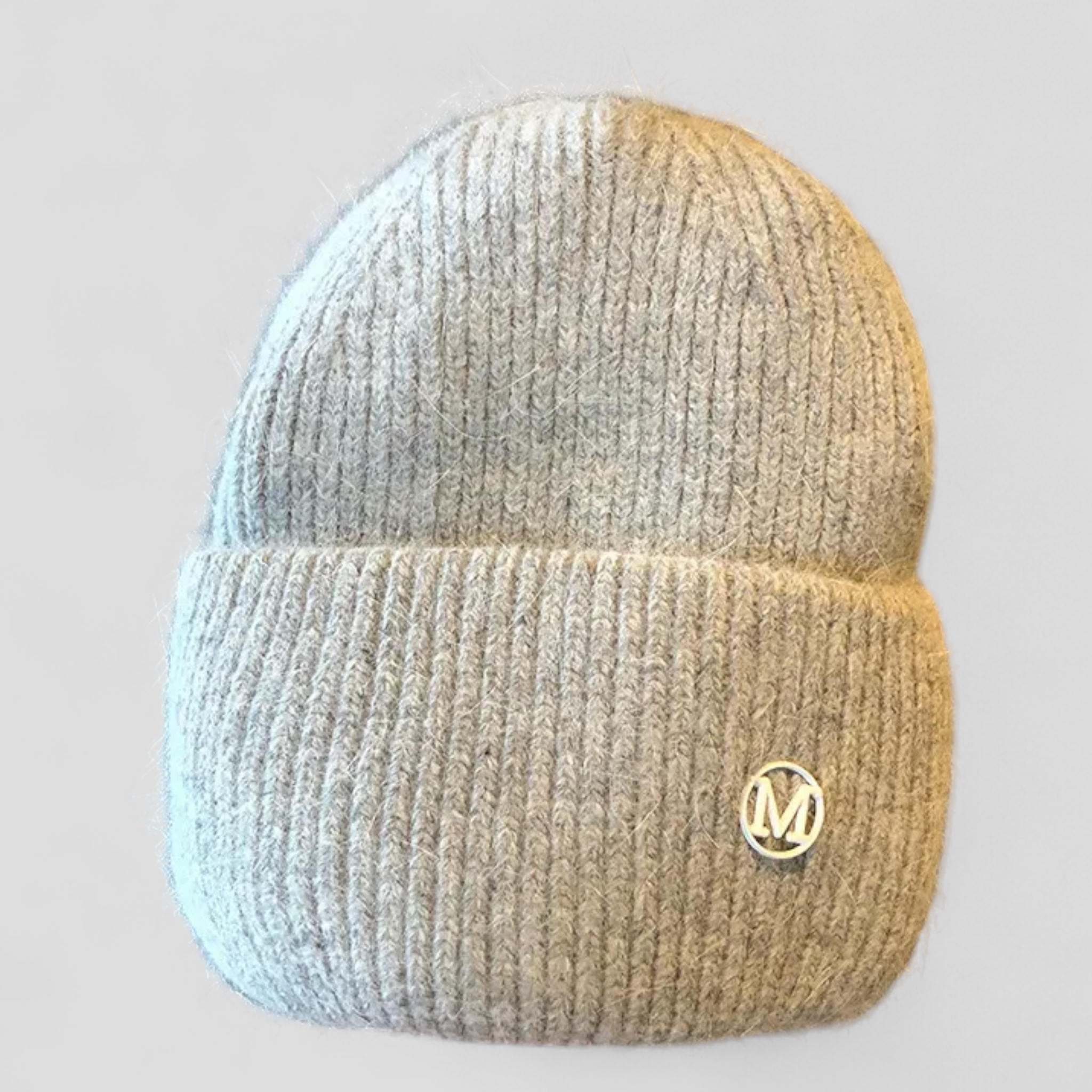 Elle | Vinterhat - Luksuriøs varme med ægte kaninpels - Lys beige 54cm-60cm - winter - {{ product_tags }