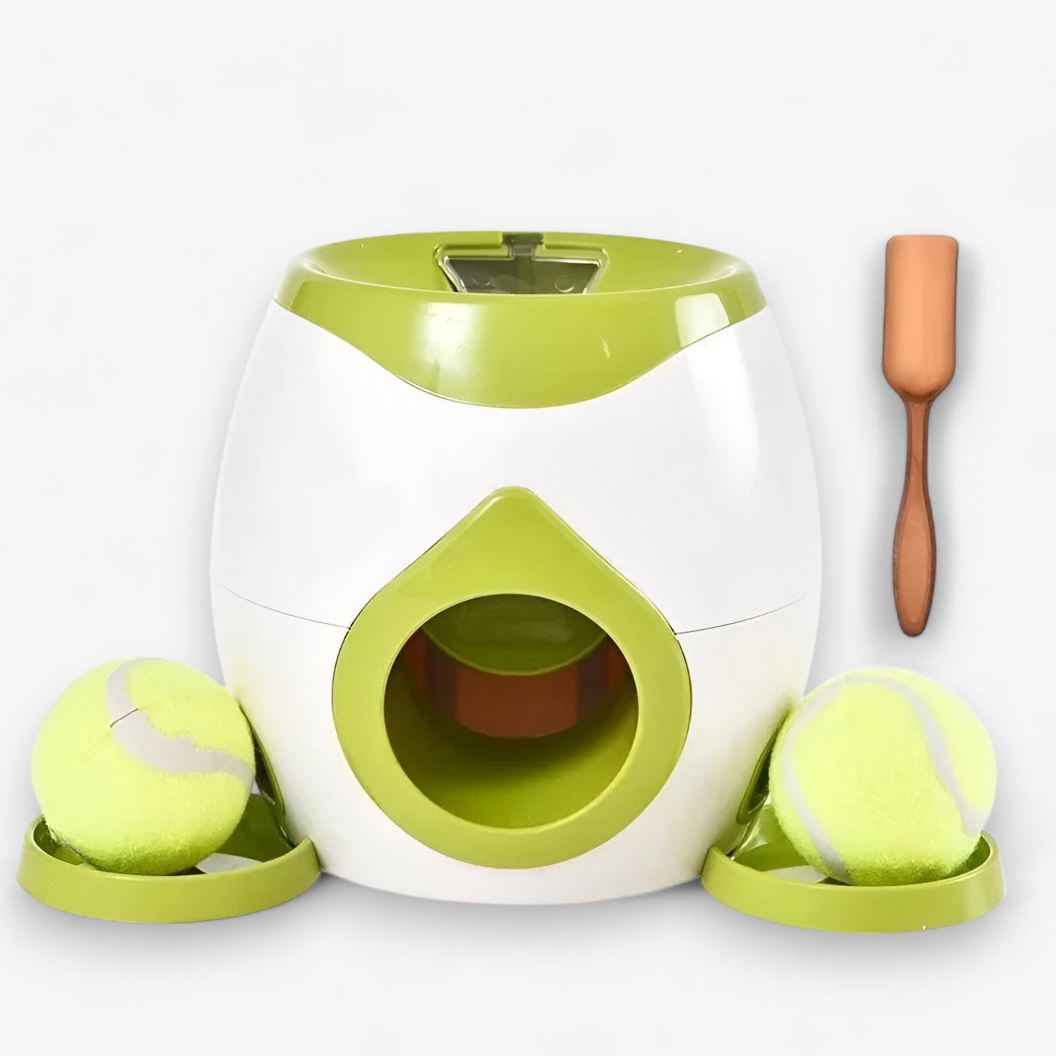 Kipper | Intelligente Tennis- og Snackdispenser til Hunde - Grøn Med to kugler - other - {{ product_tags }