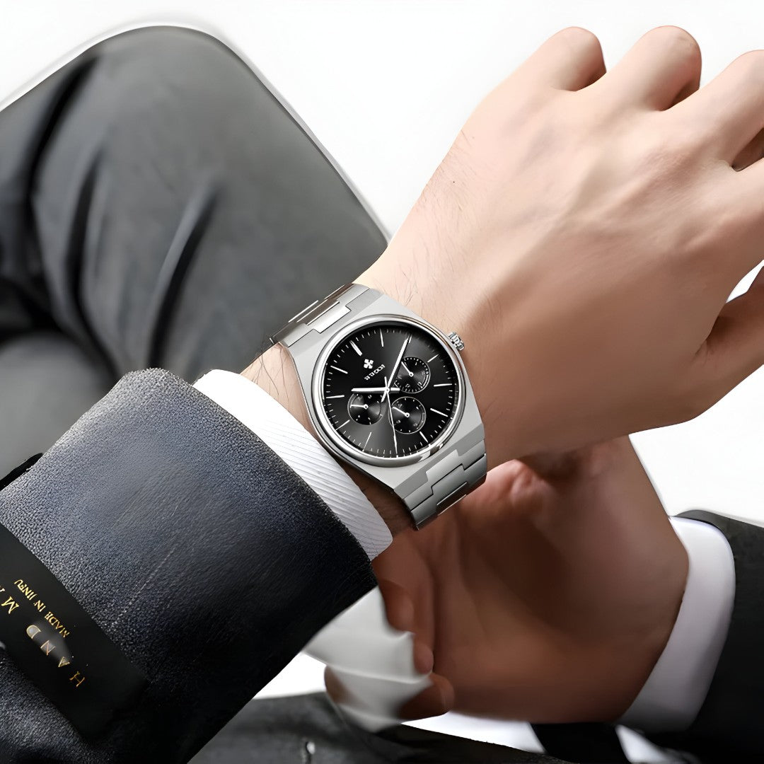 Lorcan | Stålur med safirglas - - watches - {{ product_tags }