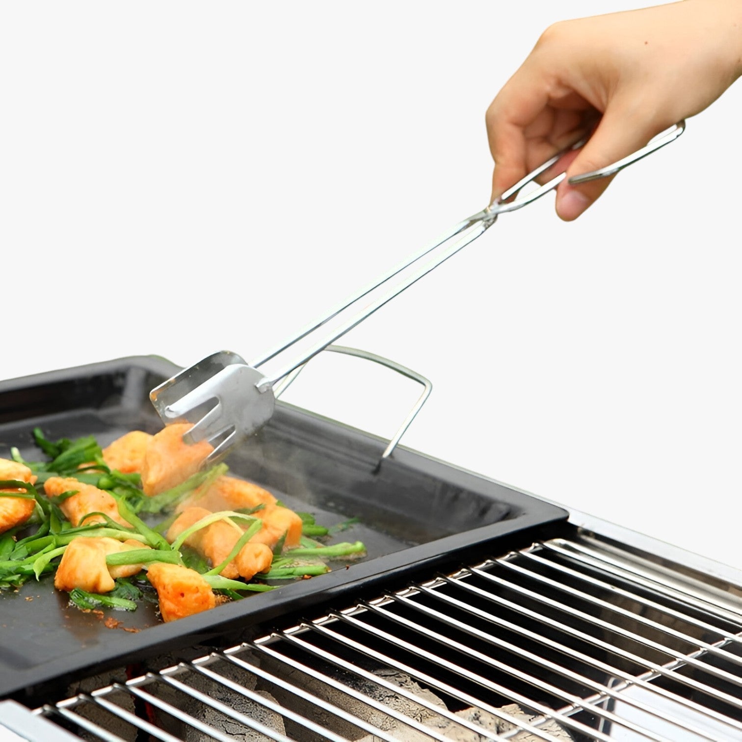 Clifton | Vendbar støbejern grillplade – Perfekt grillning indendørs og udendørs - - house & garden - {{ product_tags }