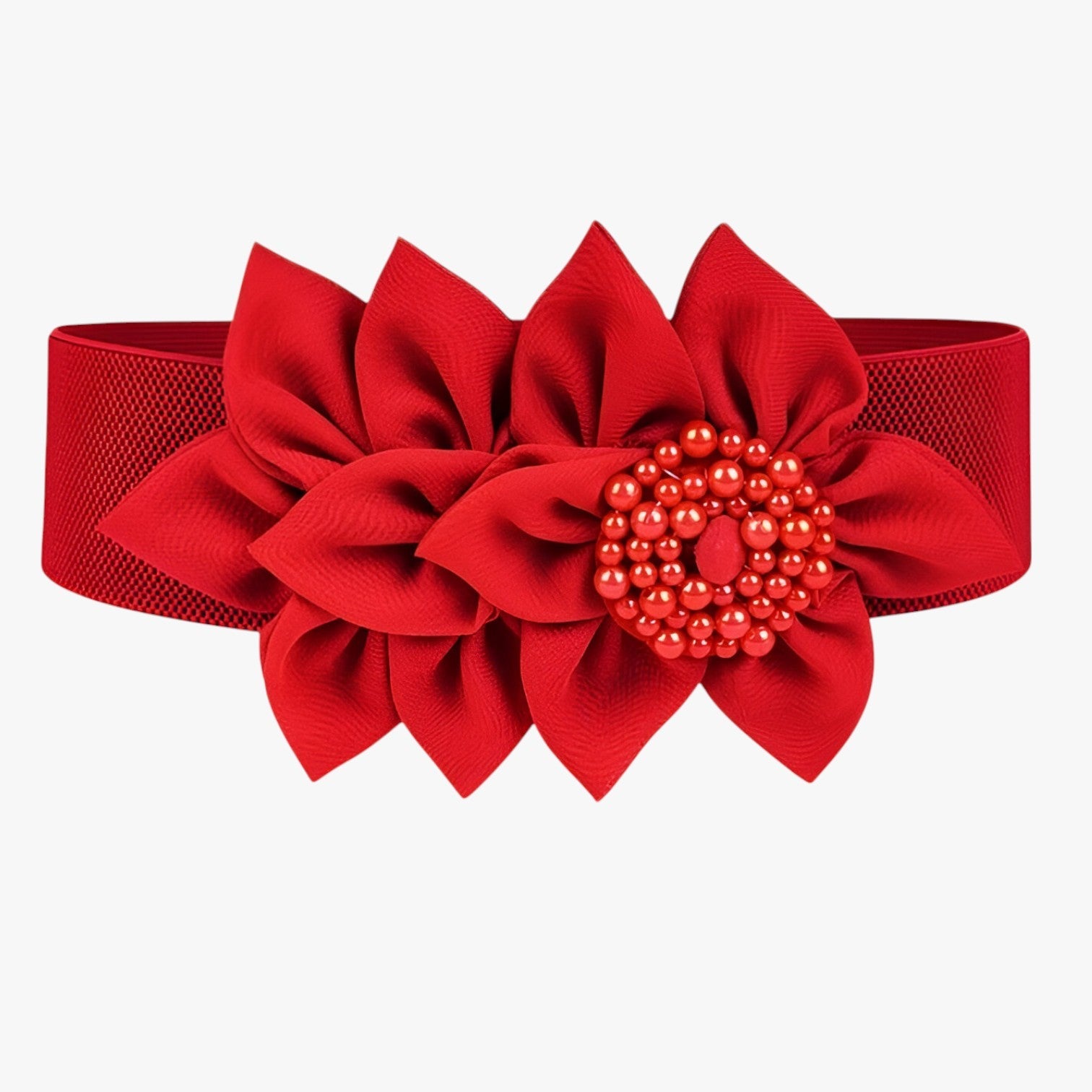 Adley | Elegant elastisk bælte – perfekt pasform & stilfuld detalje - Rød 68cm - women's fashion - {{ product_tags }