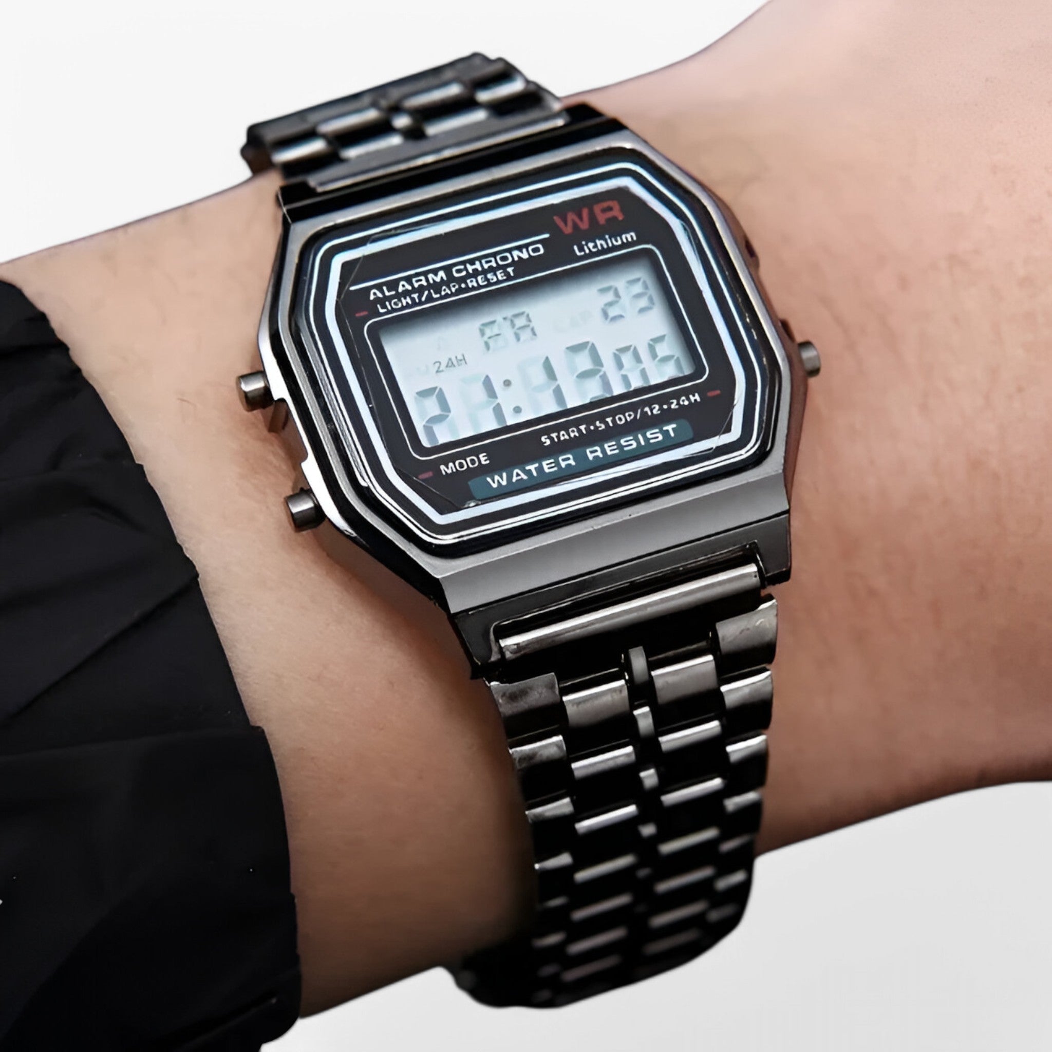 Ragnar | Digitalt militærur i rustfrit stål - - watches - {{ product_tags }