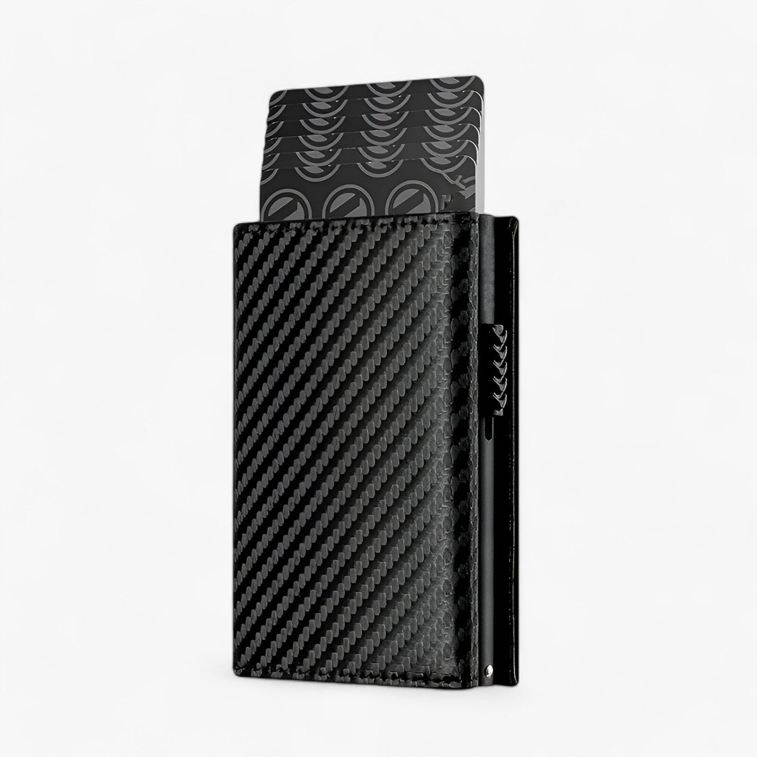 Marius | RFID-sikker Bi-Fold Pung med Møntlomme - Kulfiber - bags - {{ product_tags }