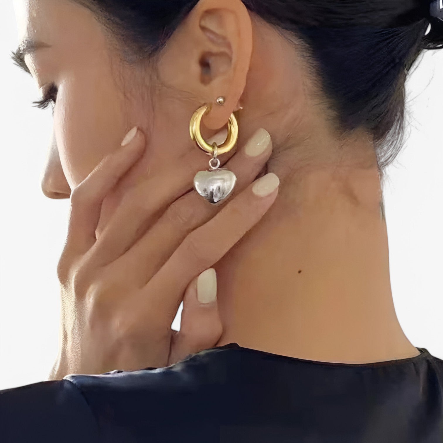 Marilyn | Stilfulde hjerteformede øreringe – tidløs charme, ubesværet elegance - - women's fashion - {{ product_tags }
