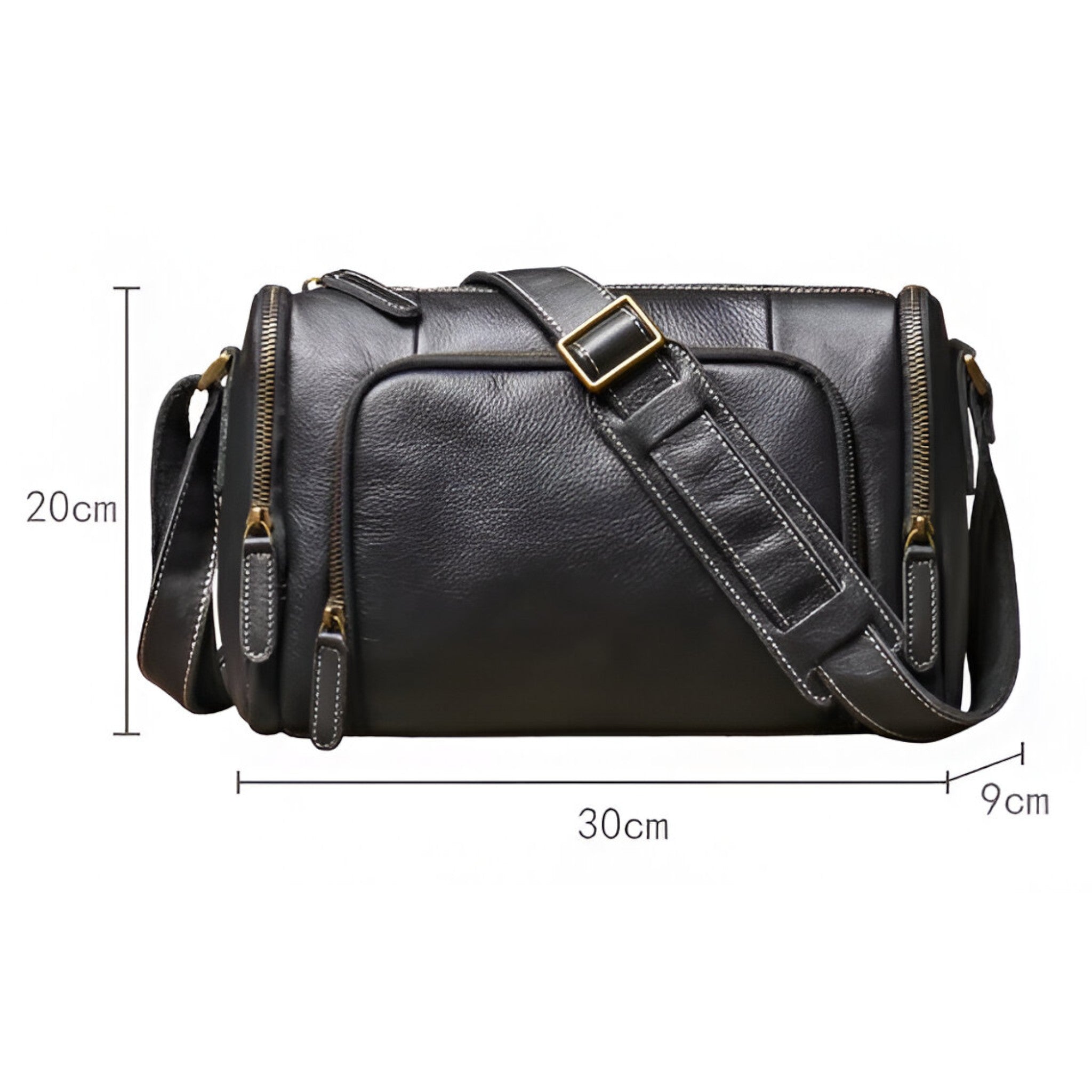 Benjamin | Vintage Skuldertaske - Elegant og multifunktionel - - bags - {{ product_tags }