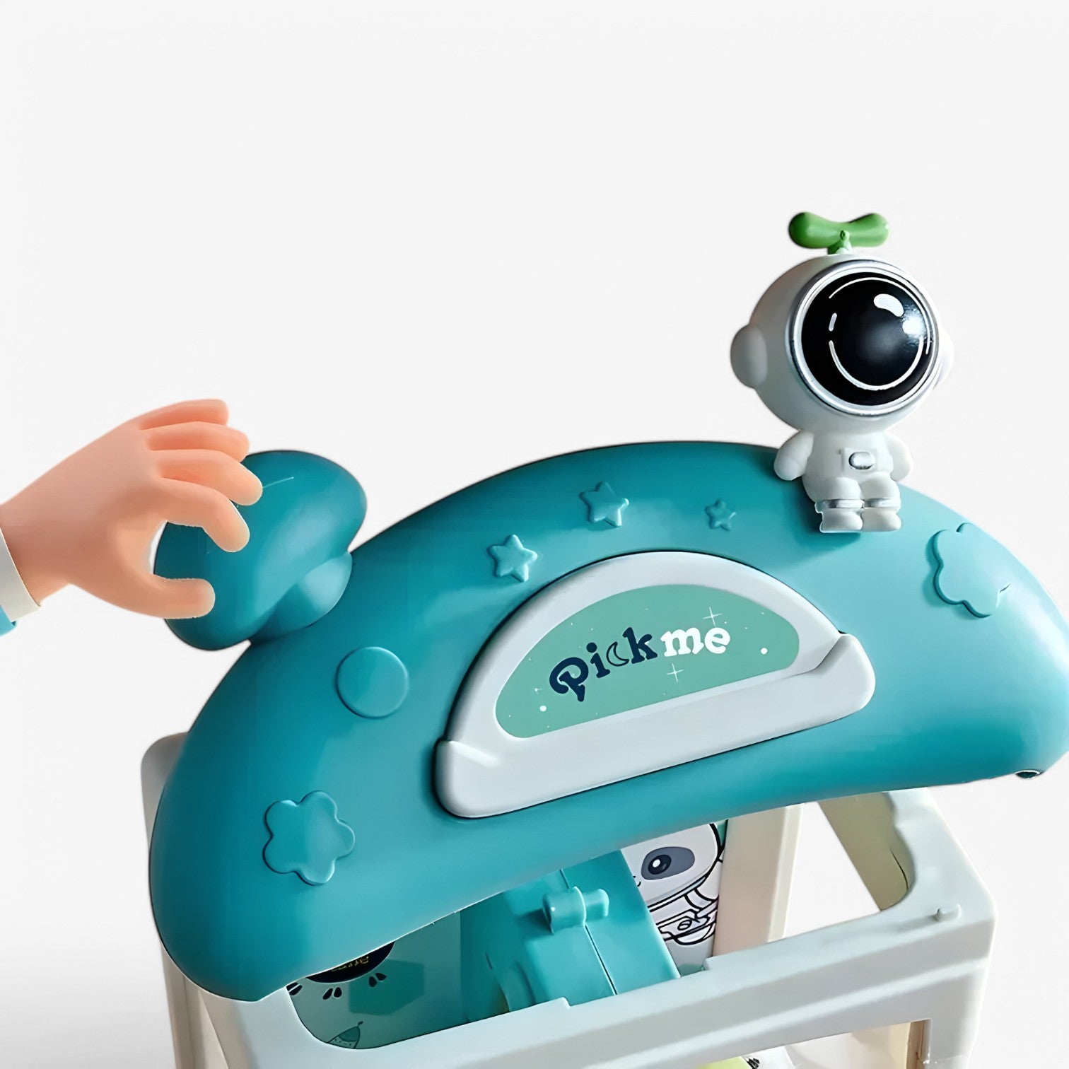 Remi | Mini Grab Maskine – Sødt astronautenspejl med lys og musik - - baby - {{ product_tags }