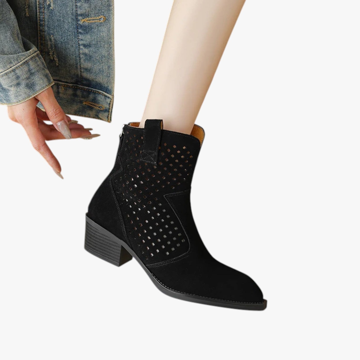 Alison | Kvinders Chelsea støvler - Komfortable, elegante og af ruskind - - Alison | Kvinders Chelsea støvler - Komfortable, elegante og af ruskind- €25 - {{ product_tags }