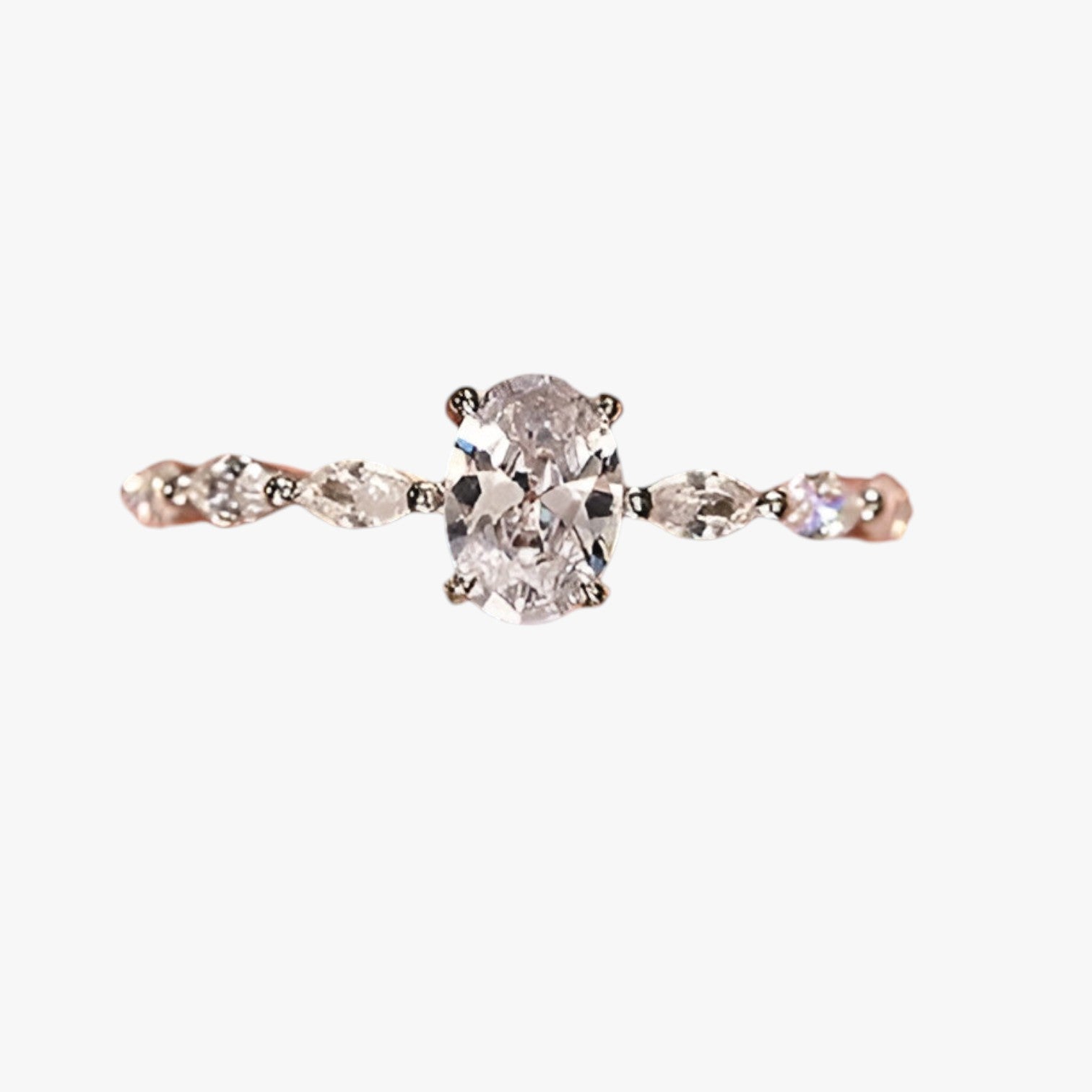 Serenity | Elegant Ring i Sølv med Zirkoner - - watches - {{ product_tags }