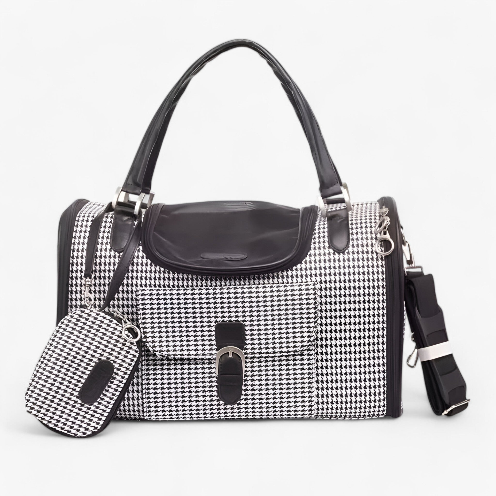Hannah | Stilfuld PU-læder Hundebærepose - OUT30010-3 - baby - {{ product_tags }