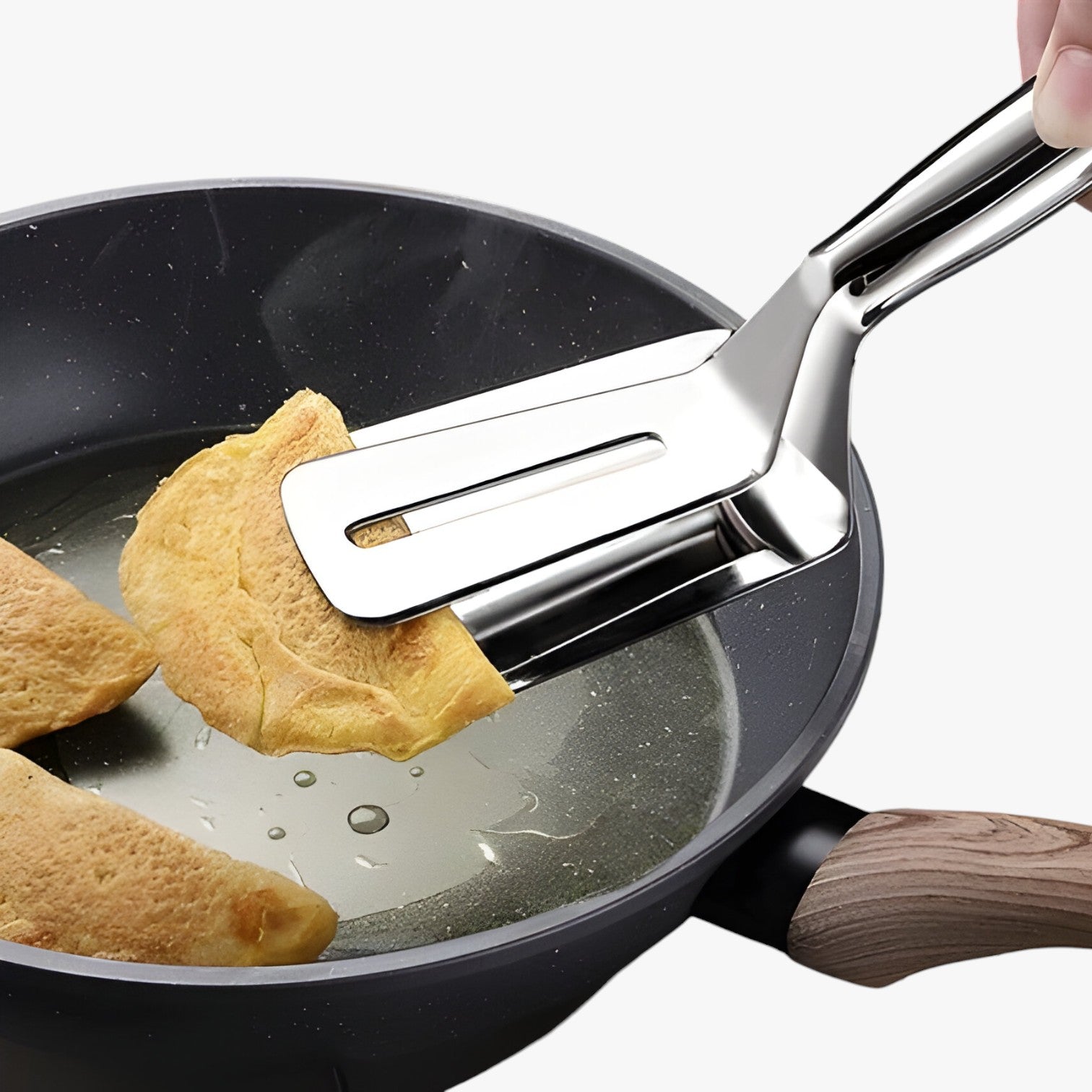 Alfie | Spatel i rustfrit stål - ikke-gribende og alsidig til perfekt grillning - - house & garden - {{ product_tags }