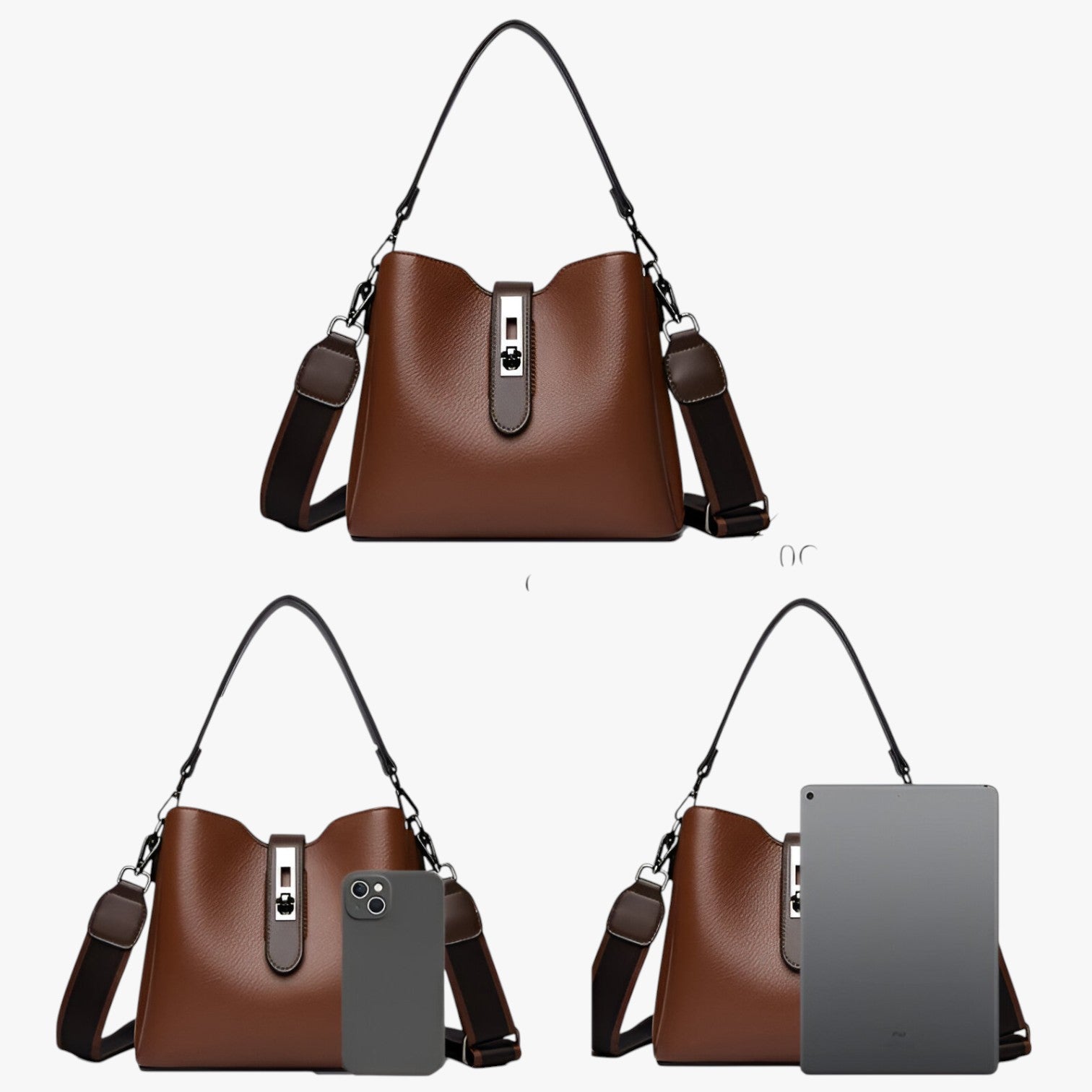 Mia | Elegante skuldertaske i læder til hverdagens elegance - - bags - {{ product_tags }
