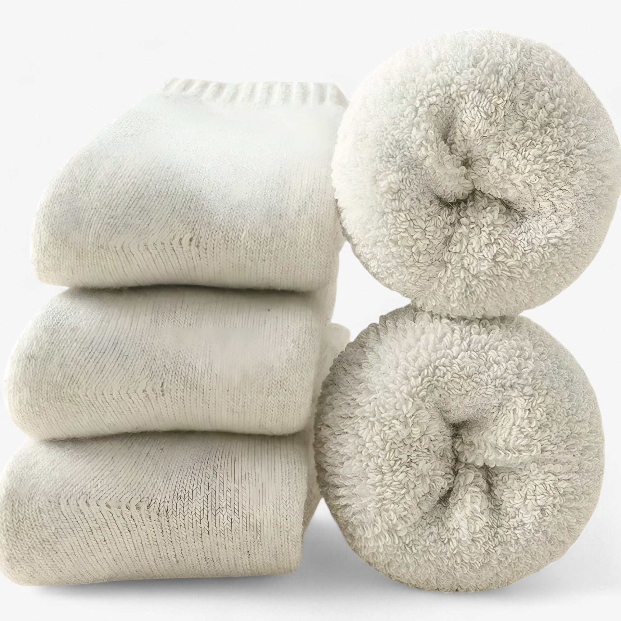 Jean | Thermovarmestrømper - Komfortable og alsidige - Mélange grå - winter - {{ product_tags }
