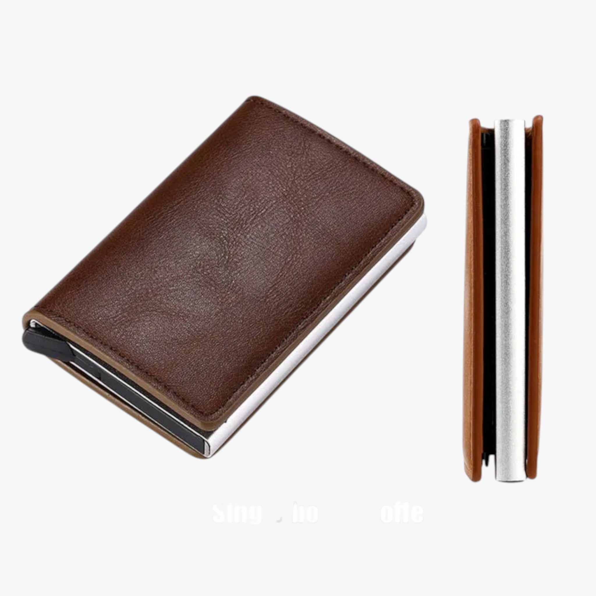 Romeo RFID Tegnebog™ - beskyttelse af alle dine kort mod tyveri! - Koffie (zonder gesp) - Wallets - {{ product_tags }