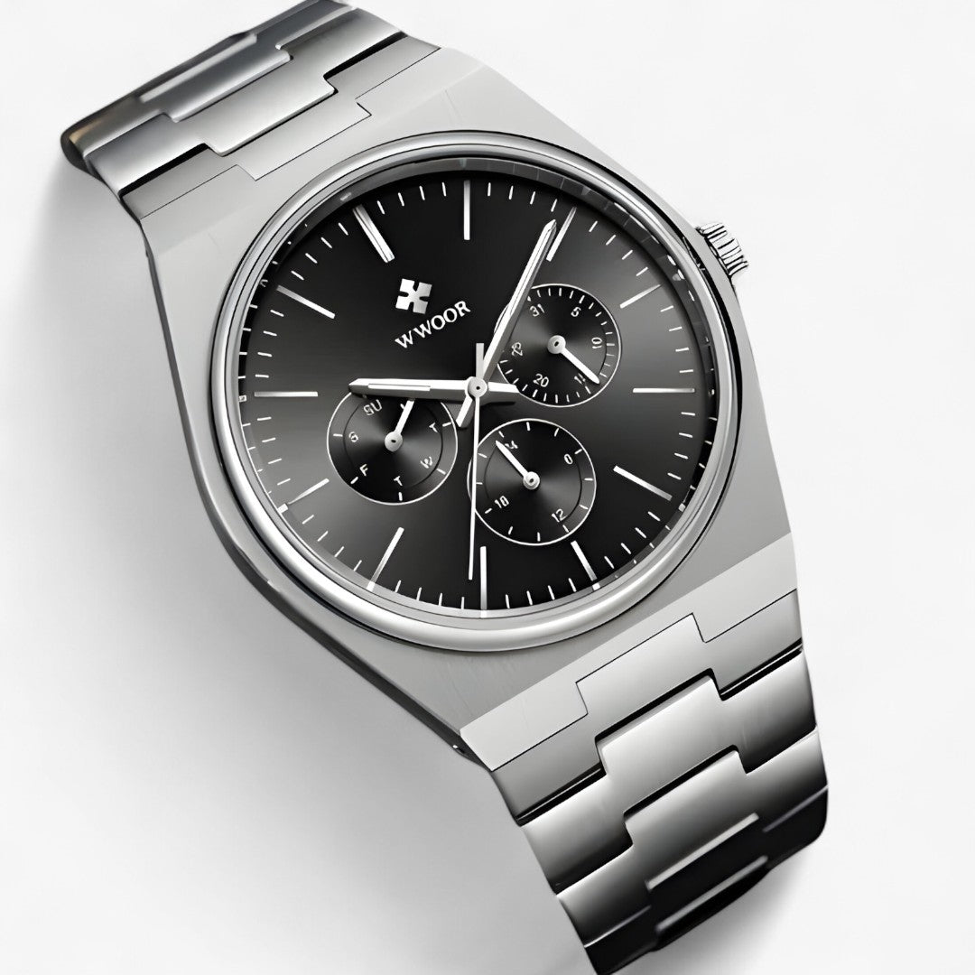 Lorcan | Stålur med safirglas - - watches - {{ product_tags }