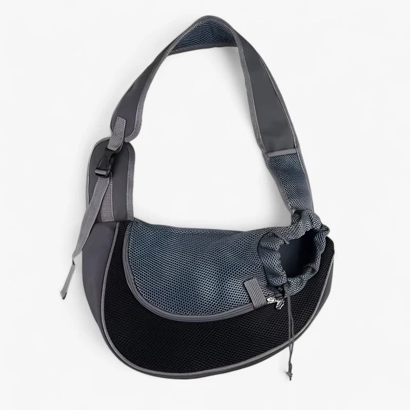 PawGo | Komfortabel bæretaske til katte og hunde - rygsæk og skuldertaske i ét - sort - baby - {{ product_tags }