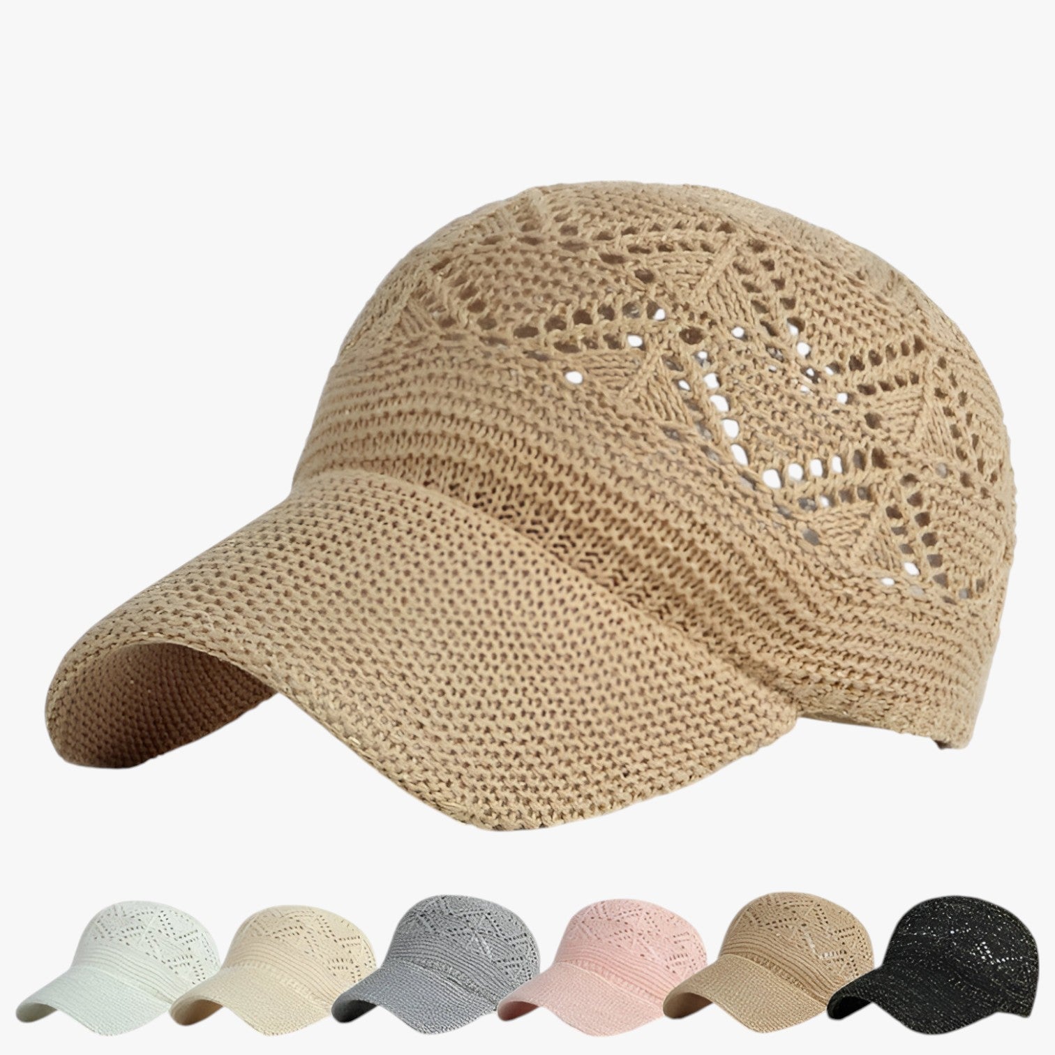 Paula | Åndbar sommerhat til damer – Let, stilfuld og justerbar - - women's fashion - {{ product_tags }