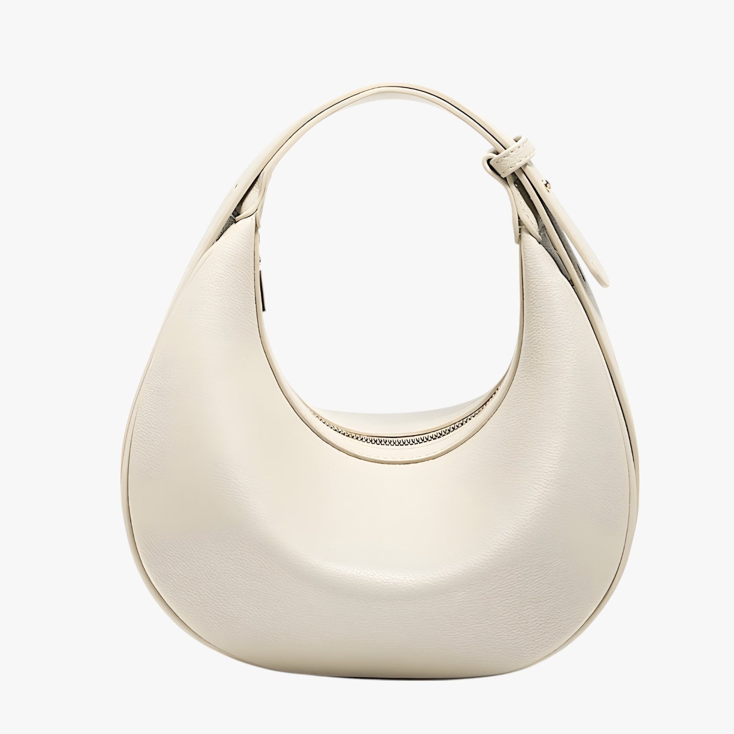 Sienna | Elegant Kvindetaske i Måneform - hvid - Sienna | Elegant Kvindetaske i Måneform - €25 - {{ product_tags }