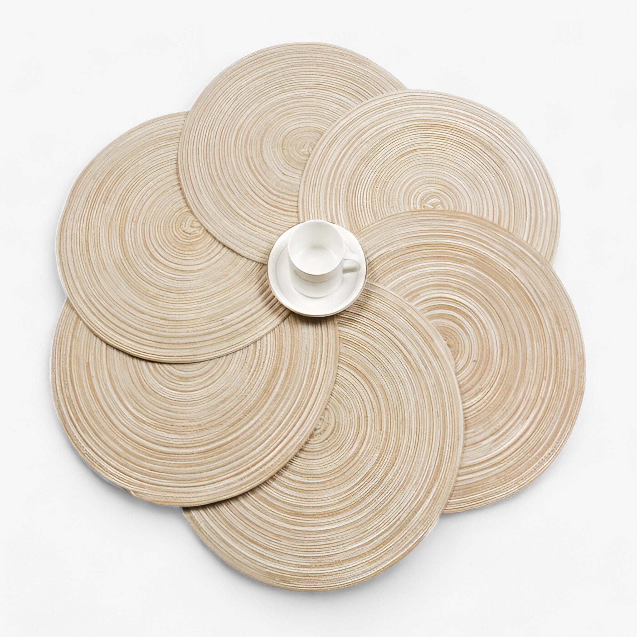 Gevlochten dækkeservietter | Bæredygtige og stilfulde - - house & garden - {{ product_tags }