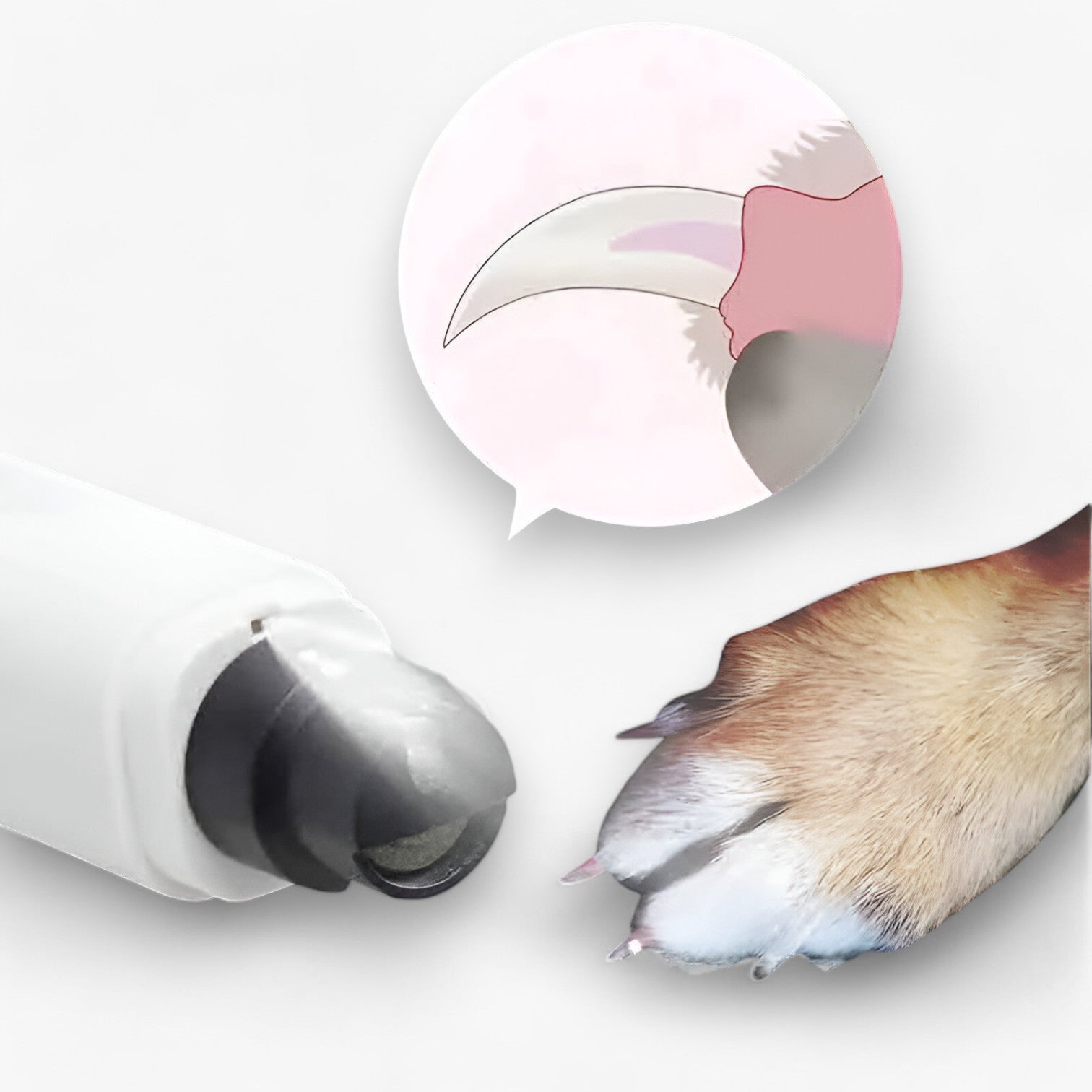 Flint | Elektrisk Negleklipper med LED og USB-opladning - - other - {{ product_tags }