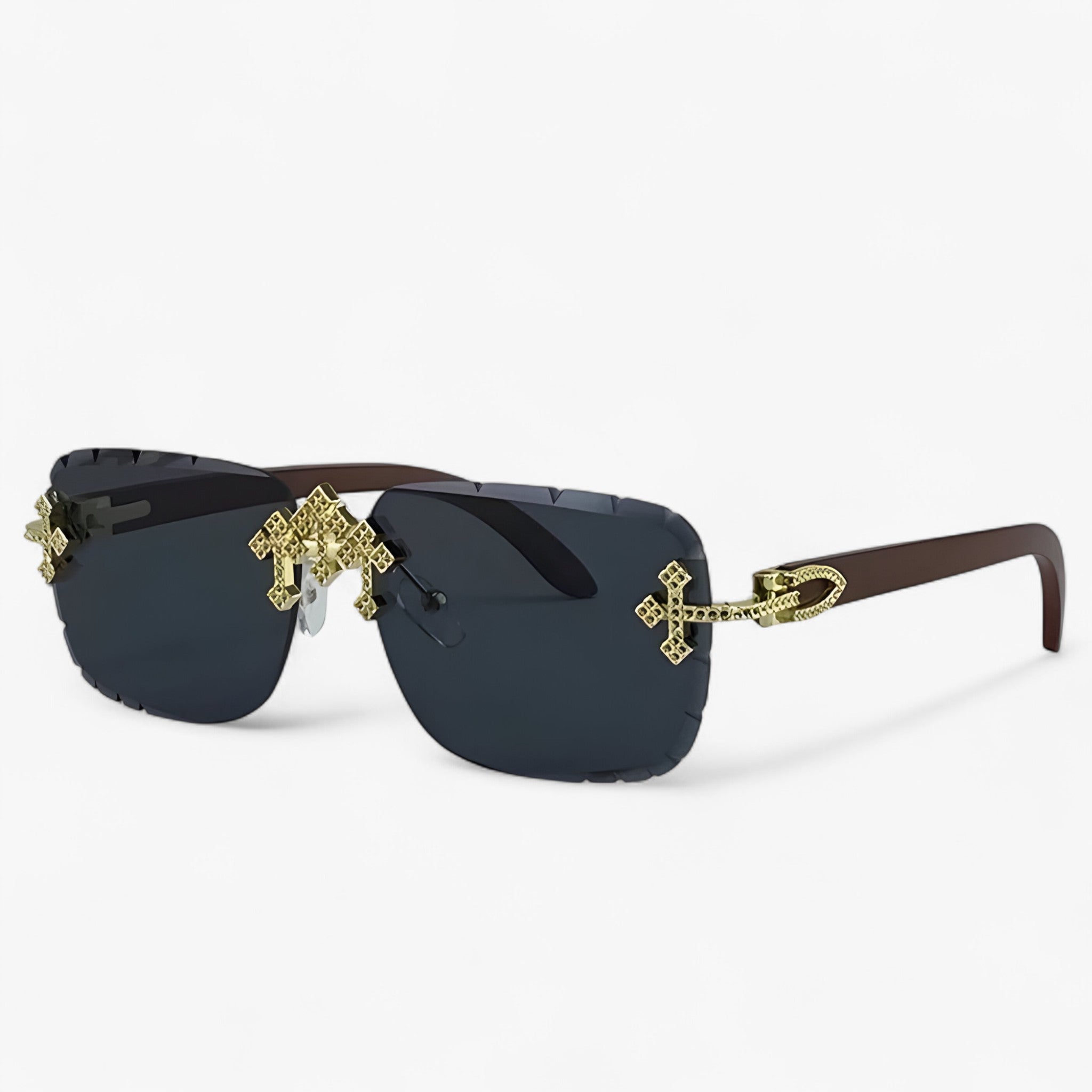 Finn | Steampunk stil uden ramme solbriller - - other - {{ product_tags }