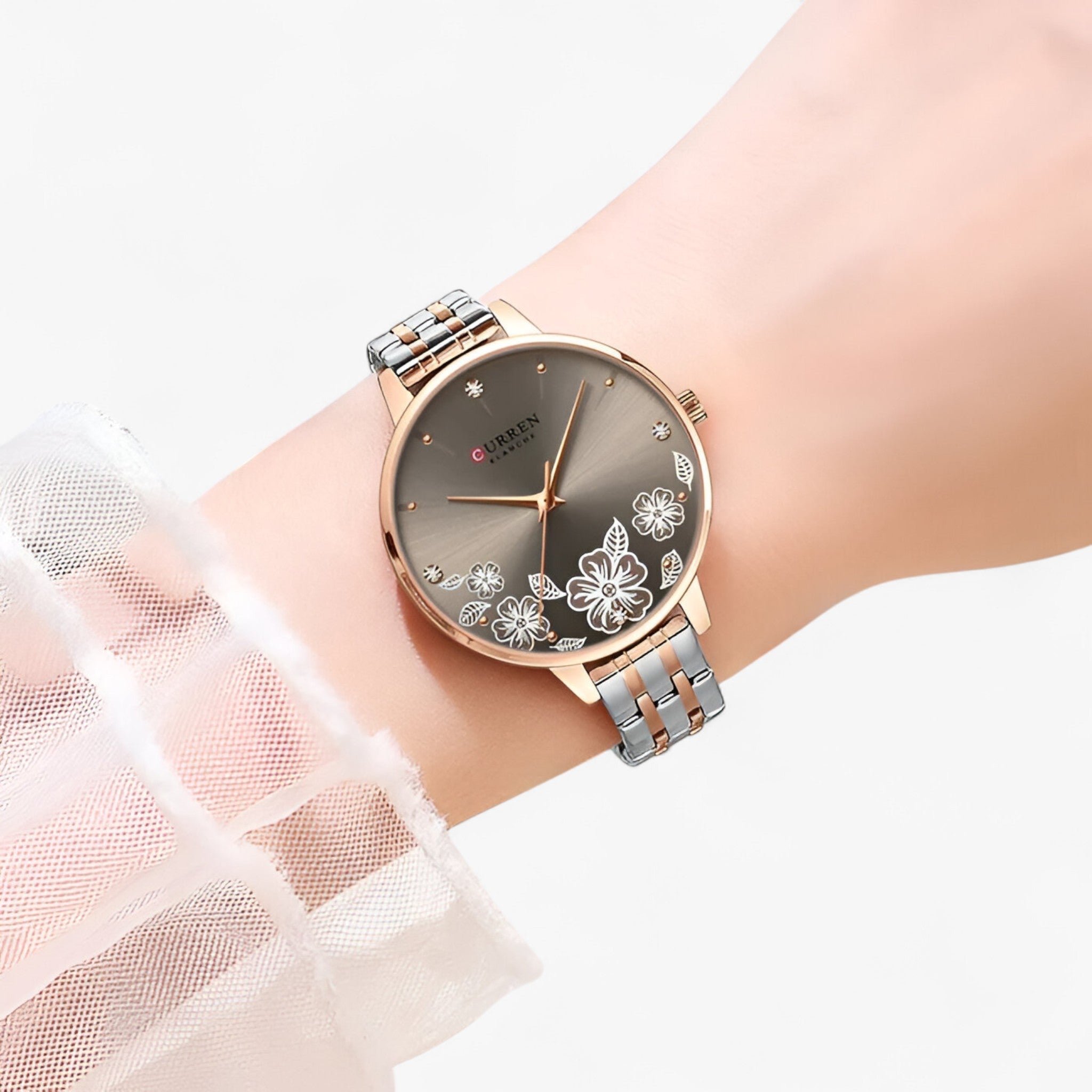 Imogen | Ultratyndt dameur i rustfrit stål med kvartsur - - watches - {{ product_tags }